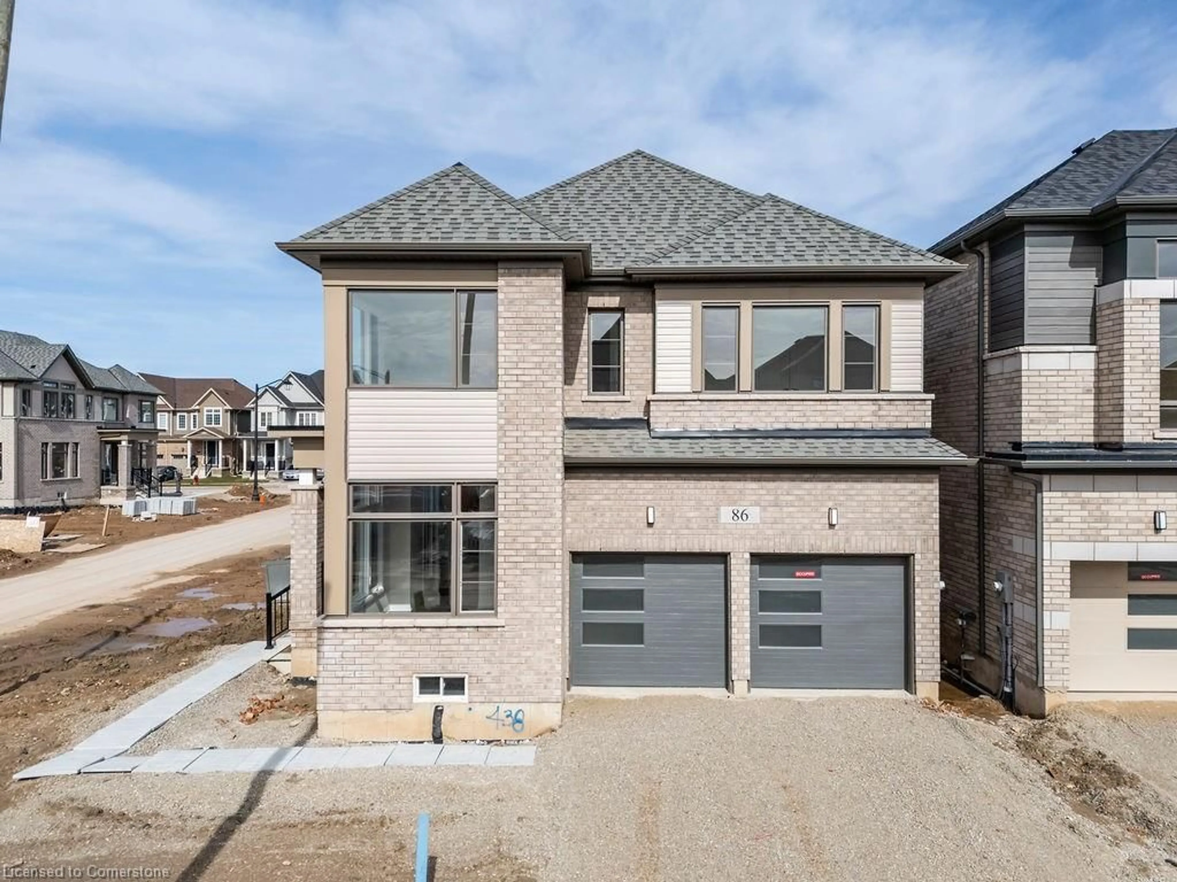 Home with brick exterior material, street for 86 Player Dr, Erin Ontario N0B 1T0
