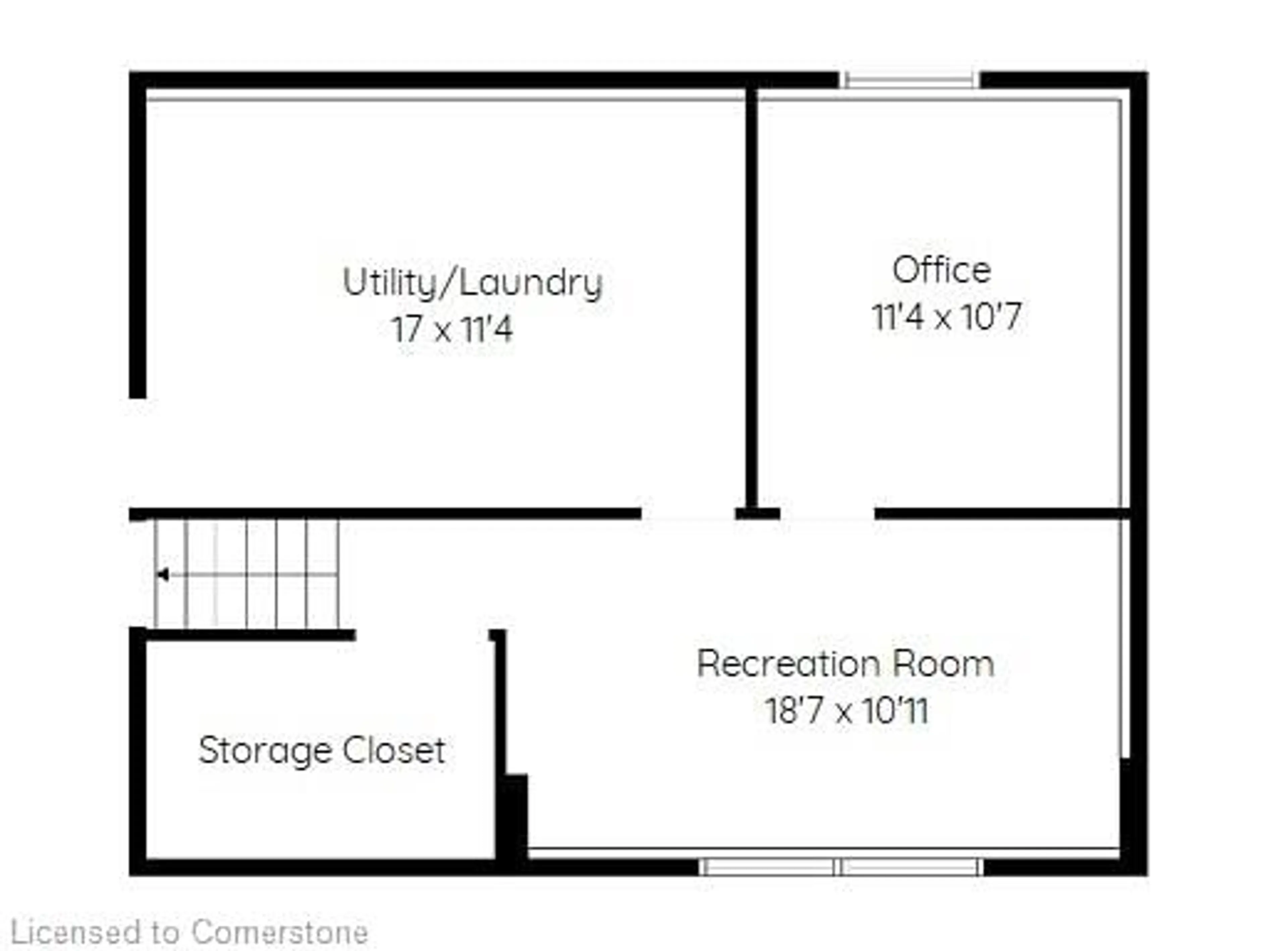 Floor plan for 242 Morrison Dr, Caledonia Ontario N3W 1A8