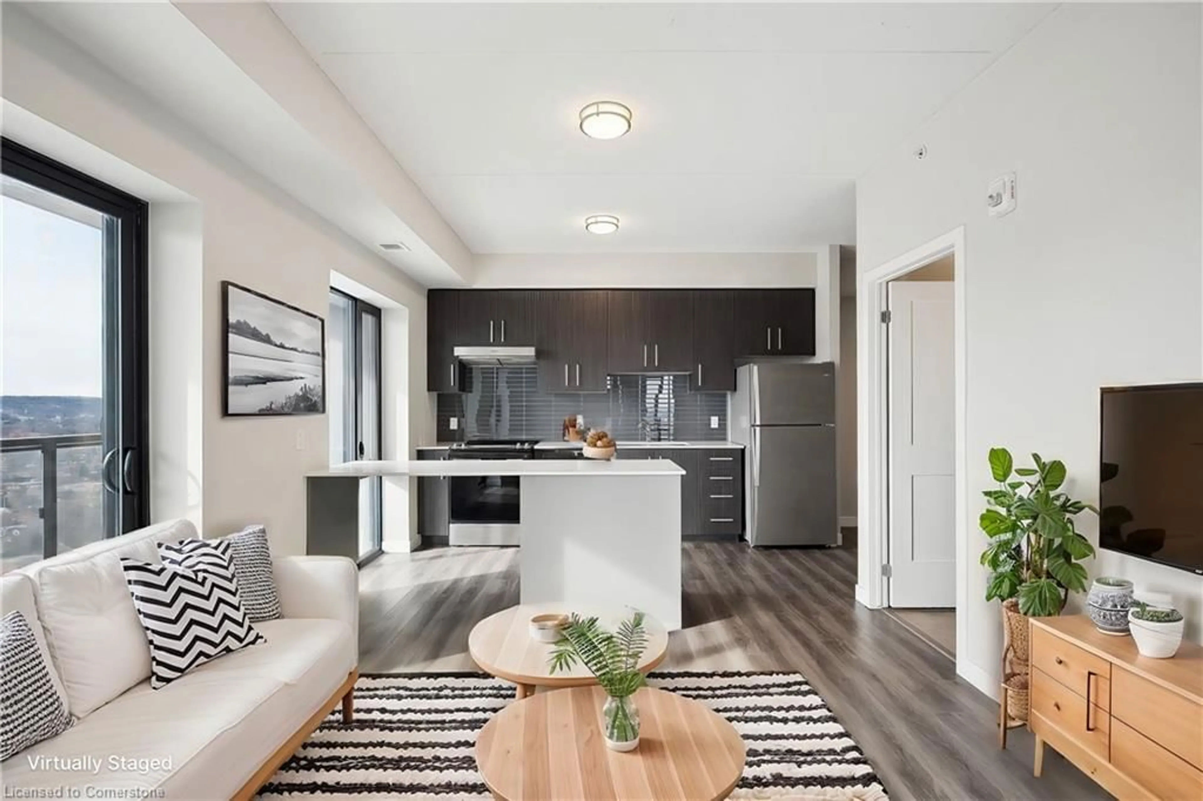 Open concept kitchen, unknown for 15 Queen St S St #2114, Hamilton Ontario L8P 0C6