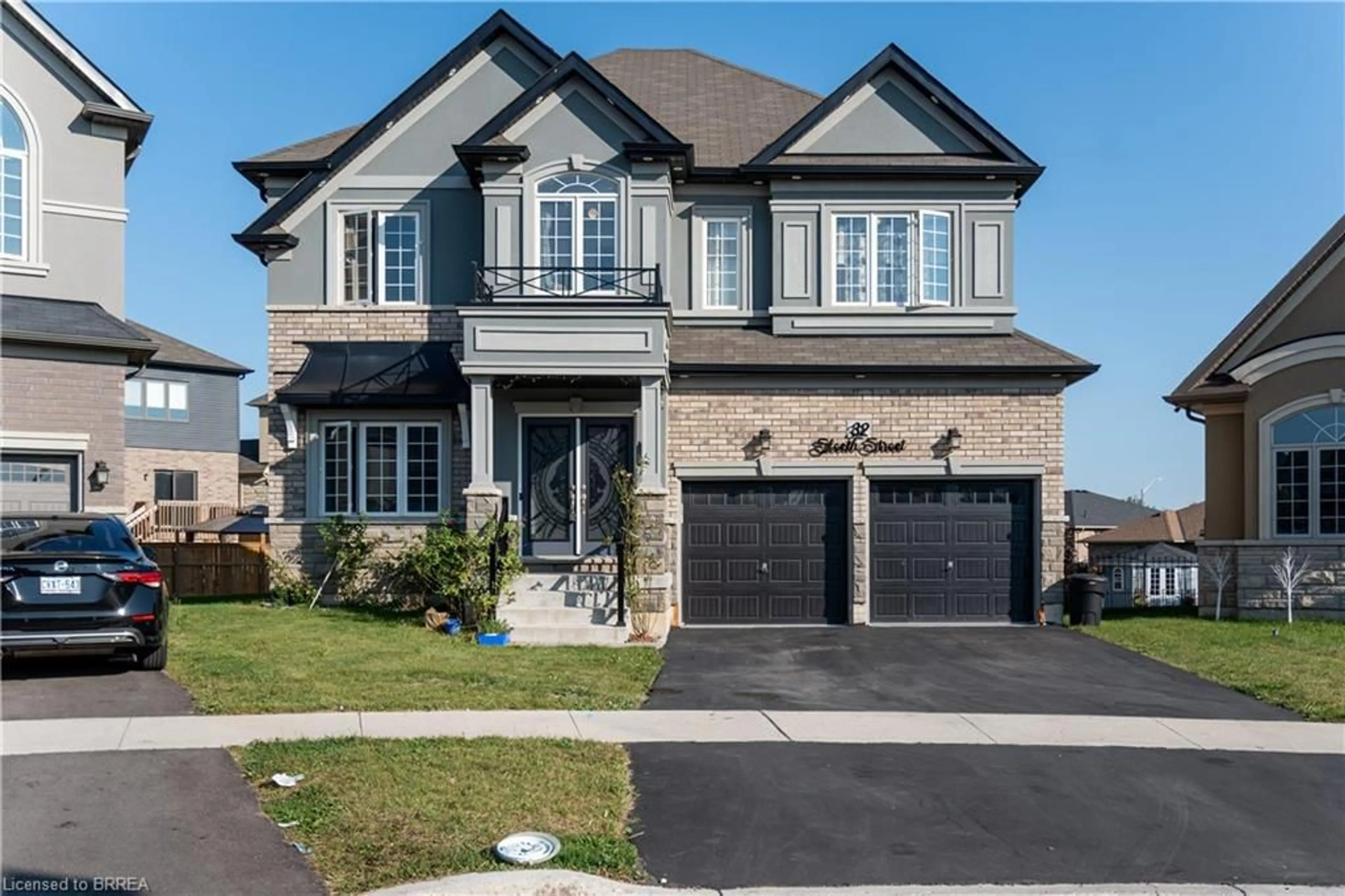 Home with brick exterior material, street for 32 Sleeth St, Brantford Ontario N3S 0J7