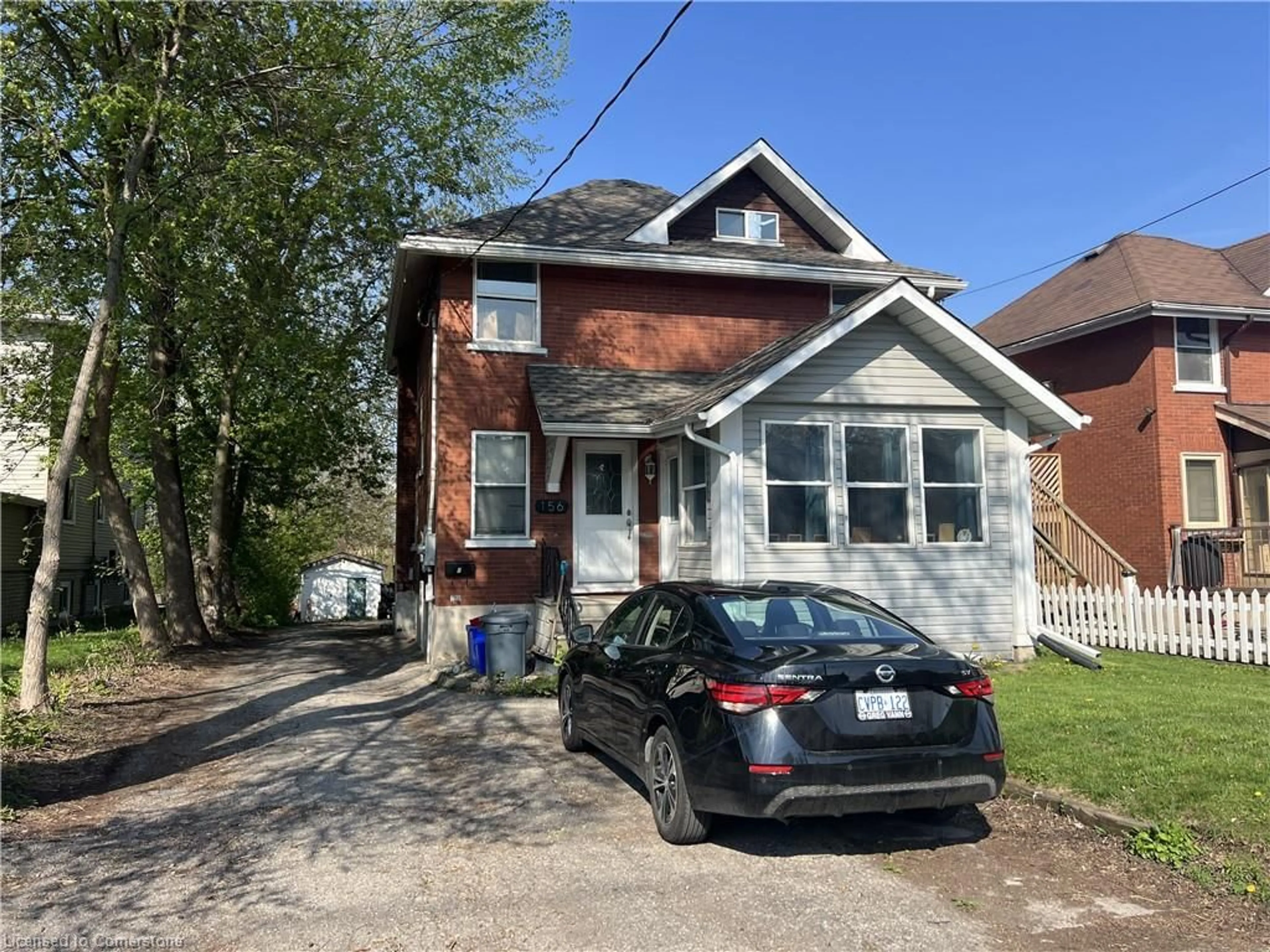 Home with brick exterior material, street for 156 Mill St, Kitchener Ontario N2M 3P8