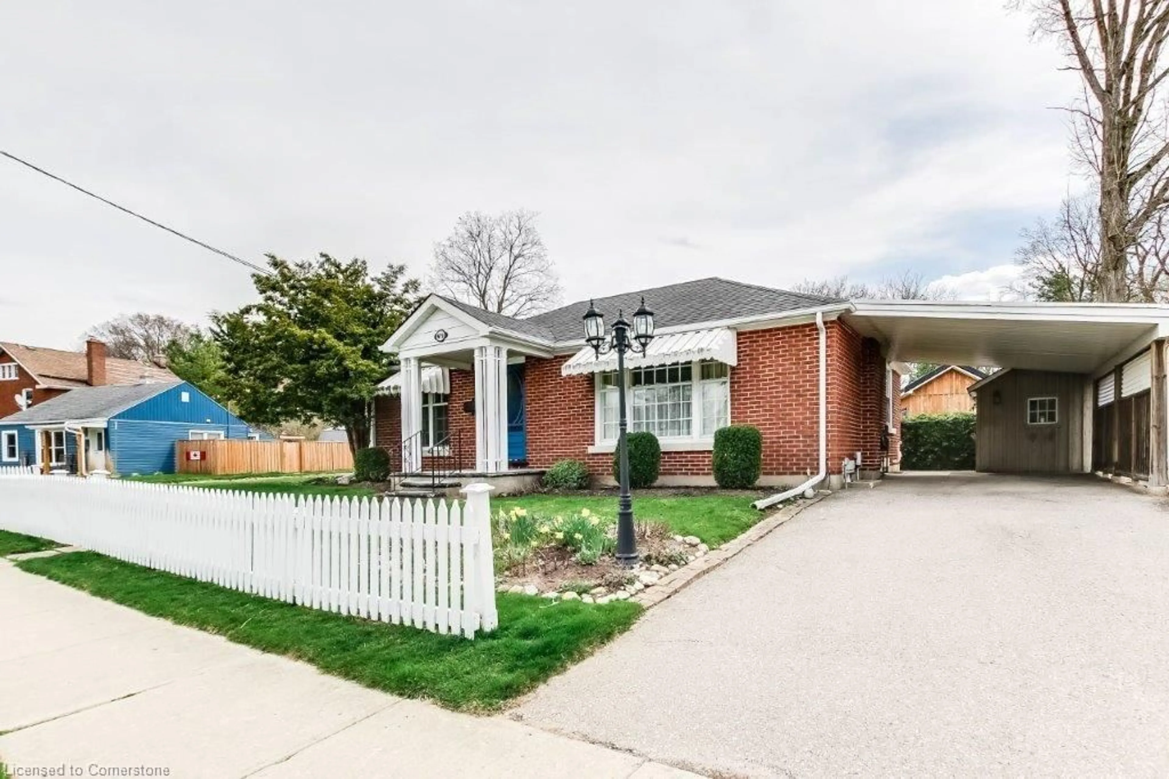 Home with brick exterior material, street for 419 Dover St, Cambridge Ontario N3H 1L9