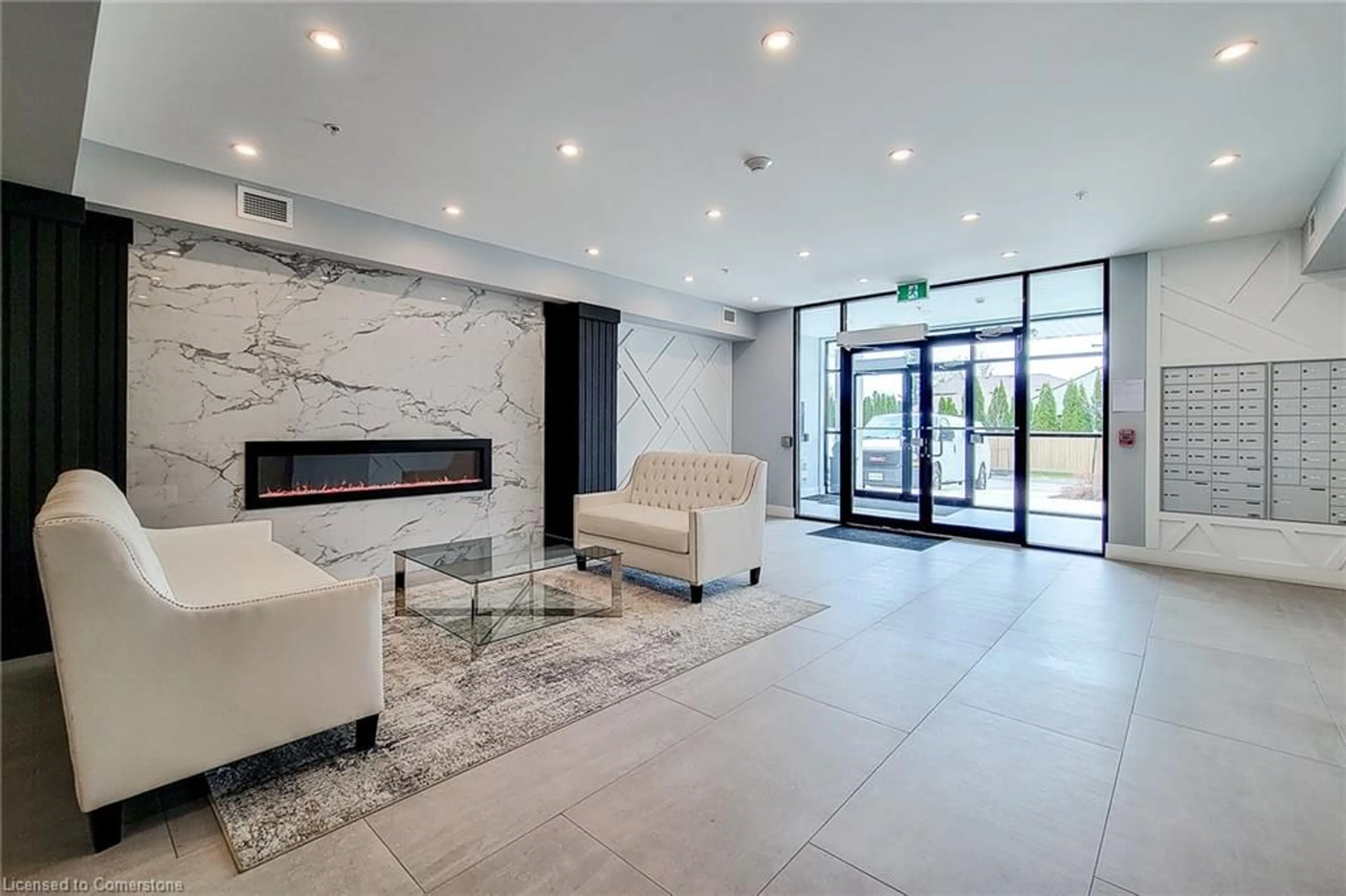 Lobby for 120 Springvalley Cres #107, Hamilton Ontario L9C 0E4
