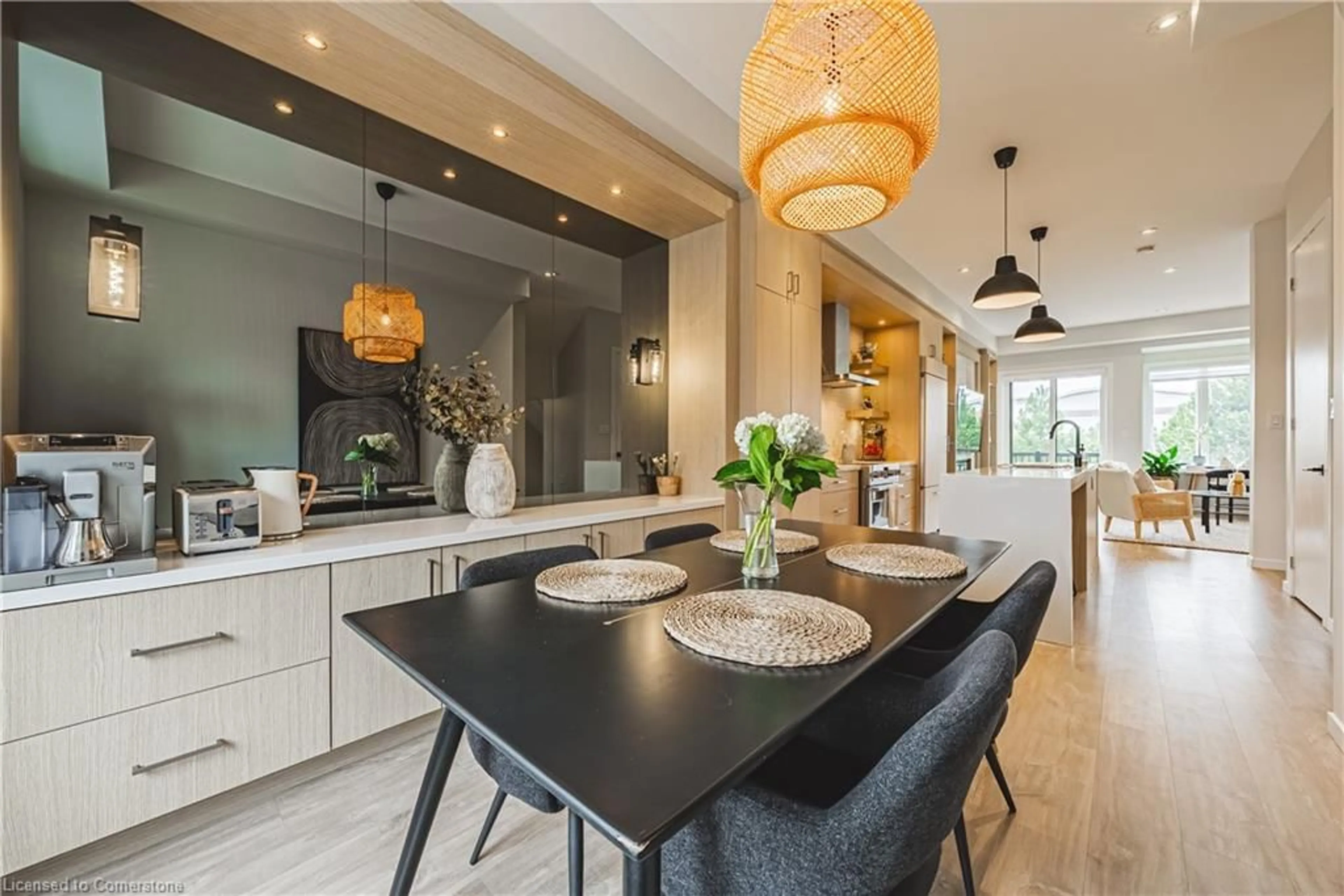 Contemporary kitchen, ceramic/tile floor for 266 Vellwood Common, Oakville Ontario L6L 6W2