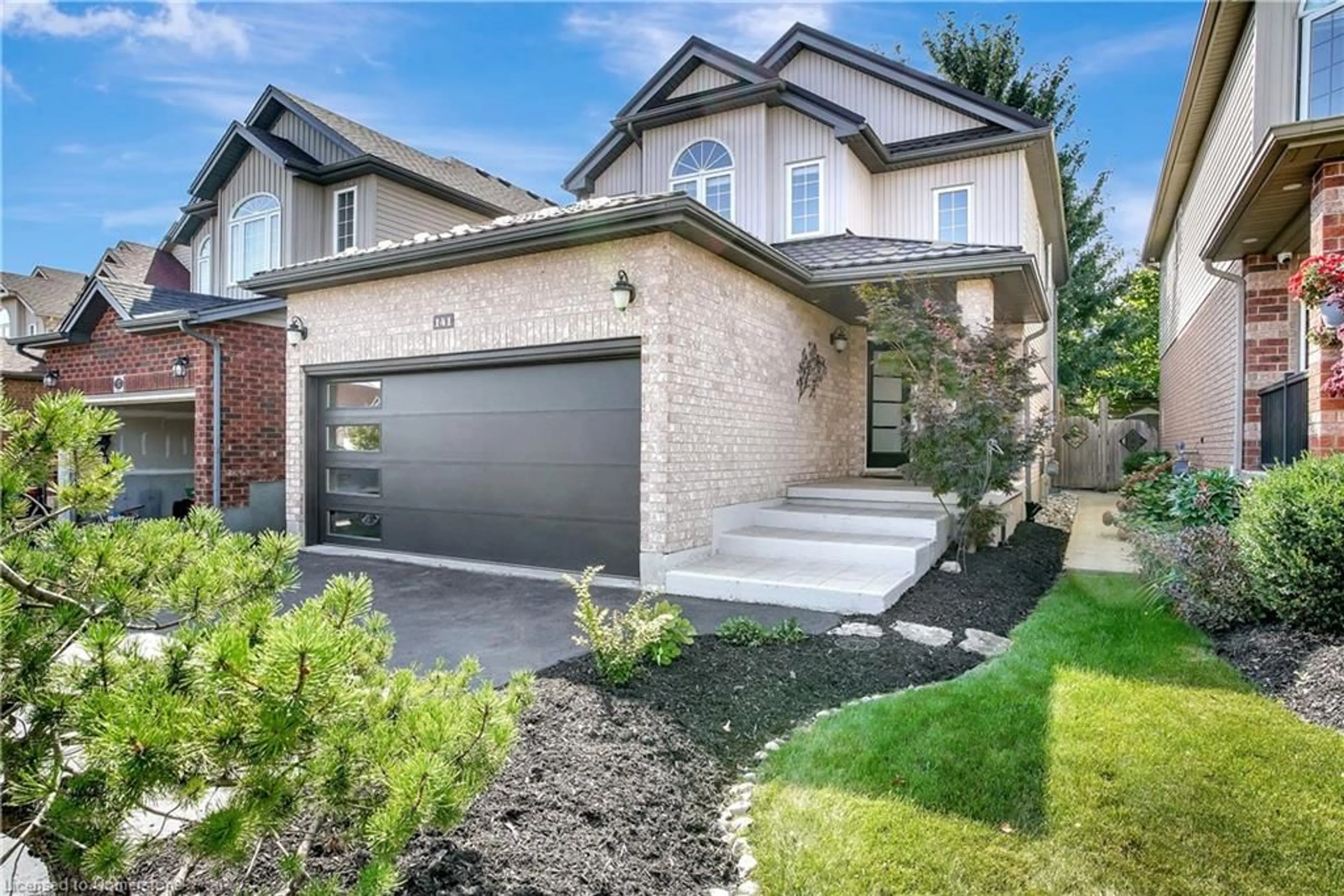 Home with brick exterior material, street for 141 Steepleridge St, Kitchener Ontario N2P 2W2