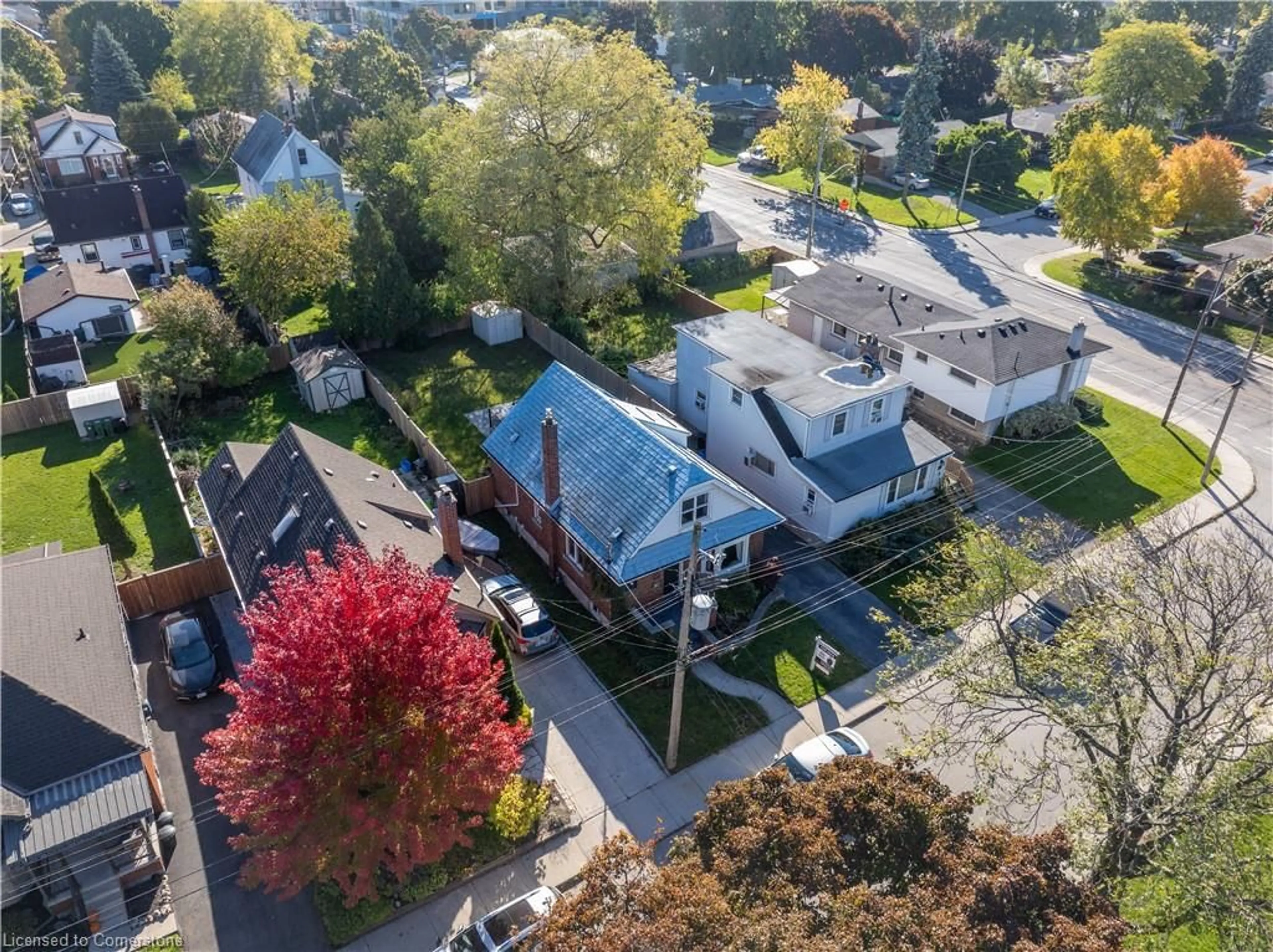 A pic from outside/outdoor area/front of a property/back of a property/a pic from drone, street for 97 Knyvet Ave, Hamilton Ontario L9A 3J6