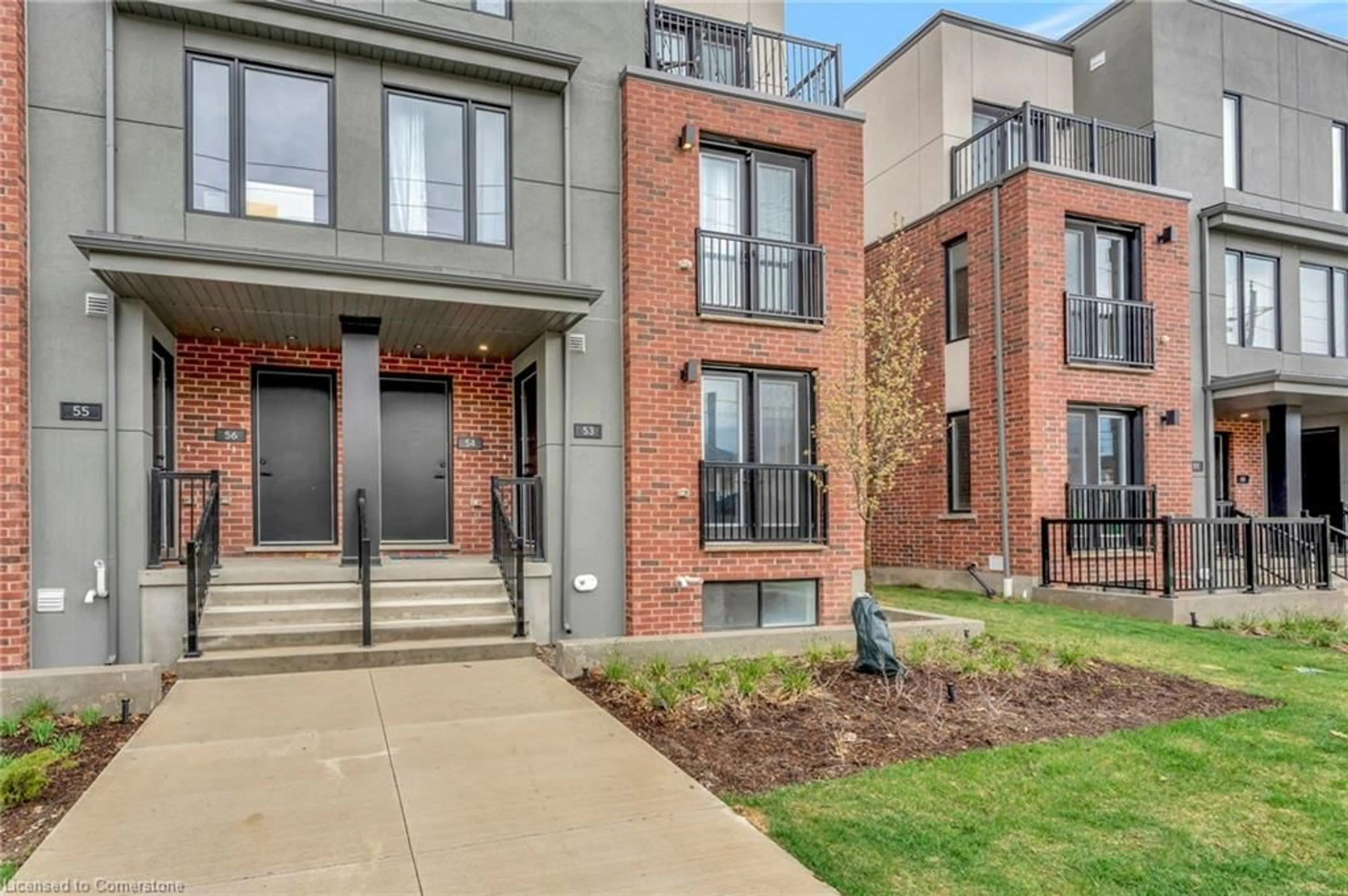 Home with brick exterior material, street for 99 Roger St #53, Waterloo Ontario N2J 0G1
