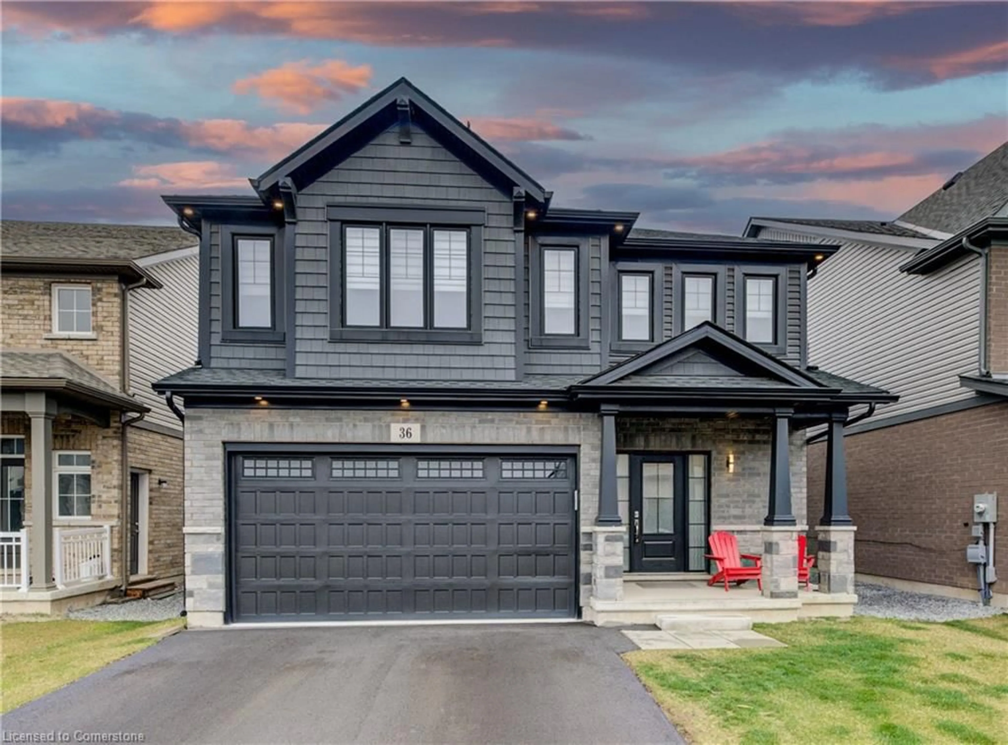 Home with brick exterior material, street for 36 Alicia Crescent, Thorold Ontario L3C 7M5