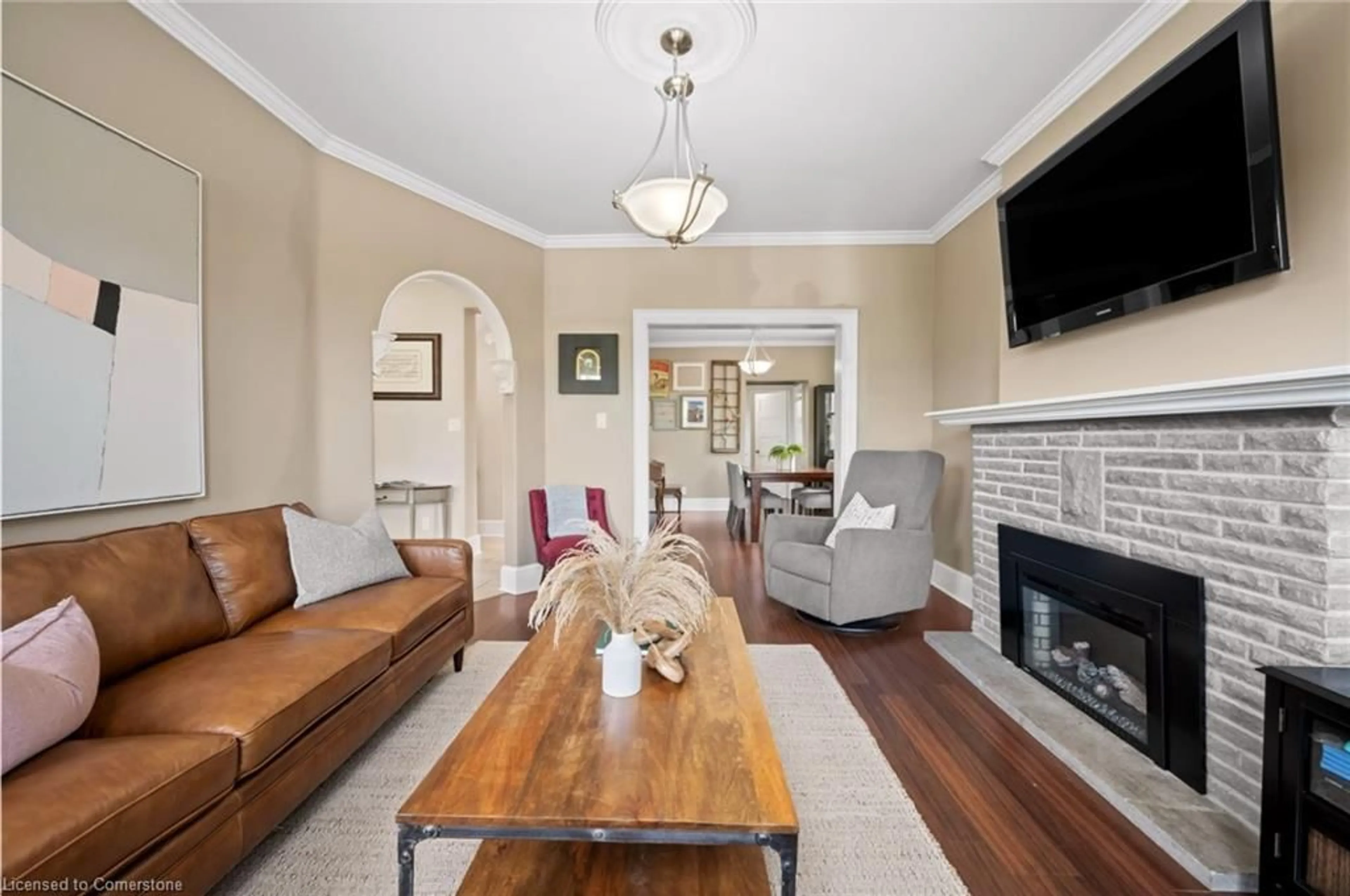 Living room with furniture, unknown for 407 Aberdeen Ave, Hamilton Ontario L8P 2R9