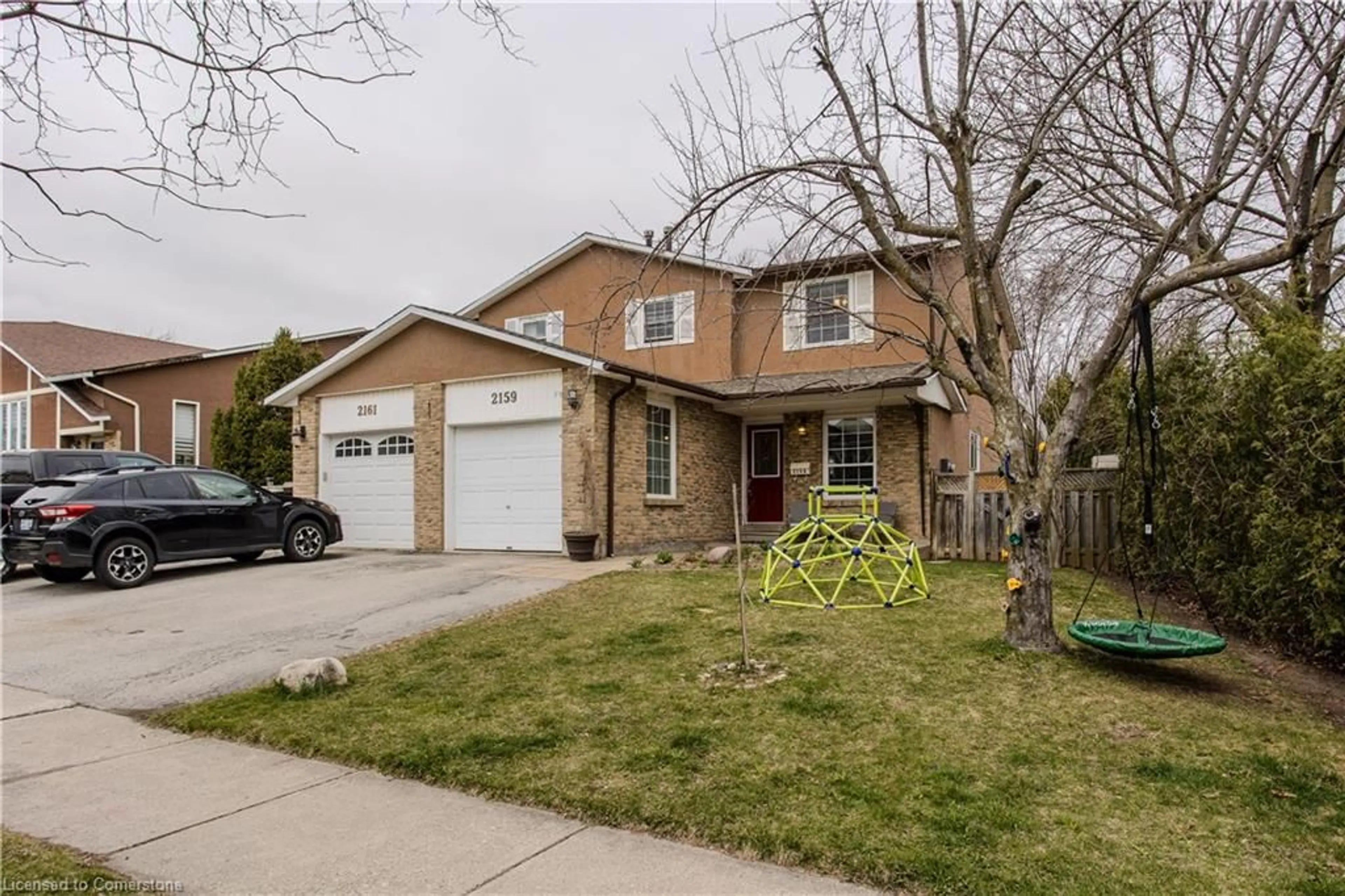 Home with brick exterior material, street for 2159 Fairchild Blvd, Burlington Ontario L7P 3P6