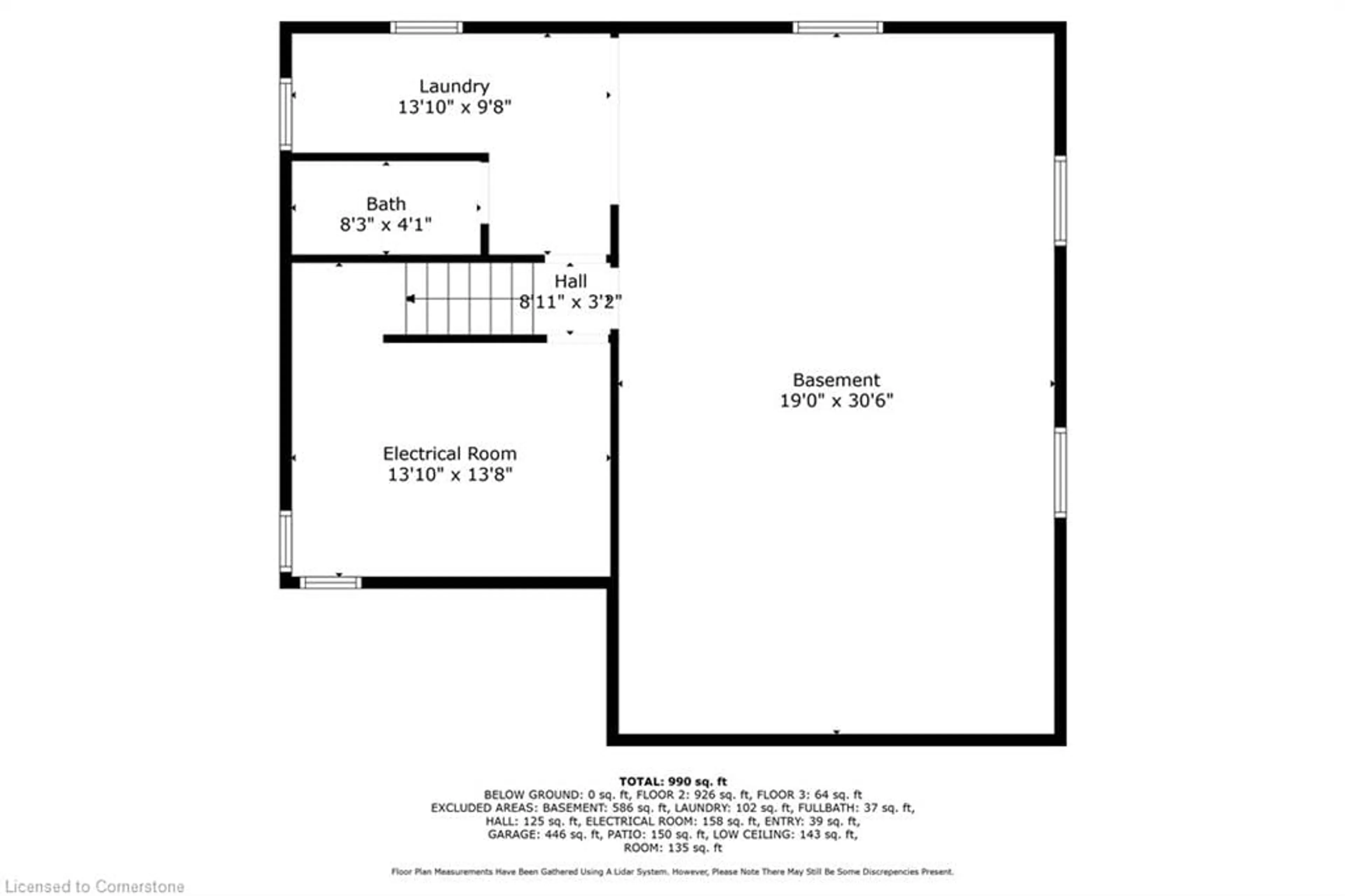 Floor plan for 11 Churchill Dr, Listowel Ontario N4W 1J9