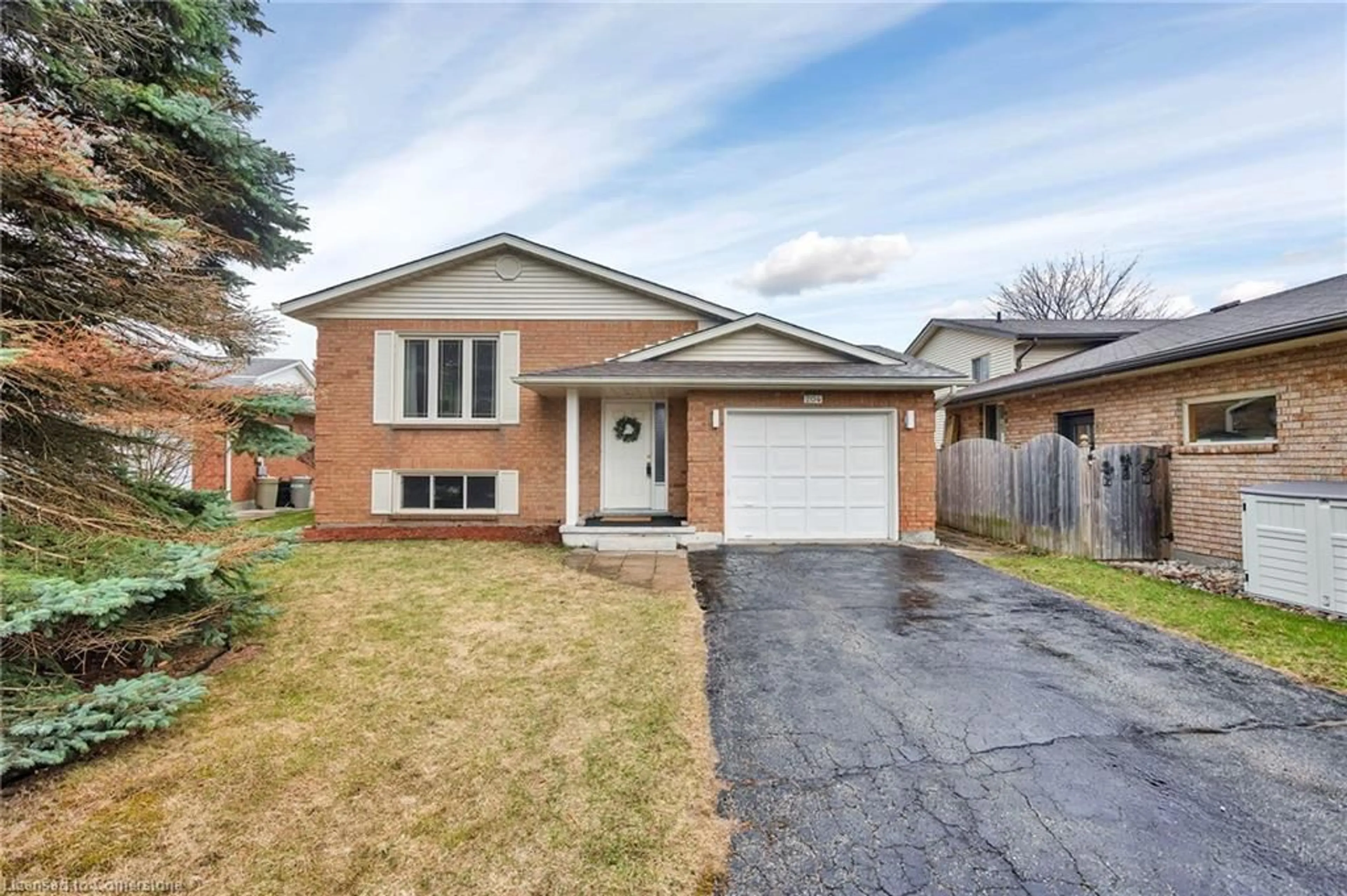 Home with brick exterior material, street for 204 Nomad Crt, Kitchener Ontario N2B 3S3