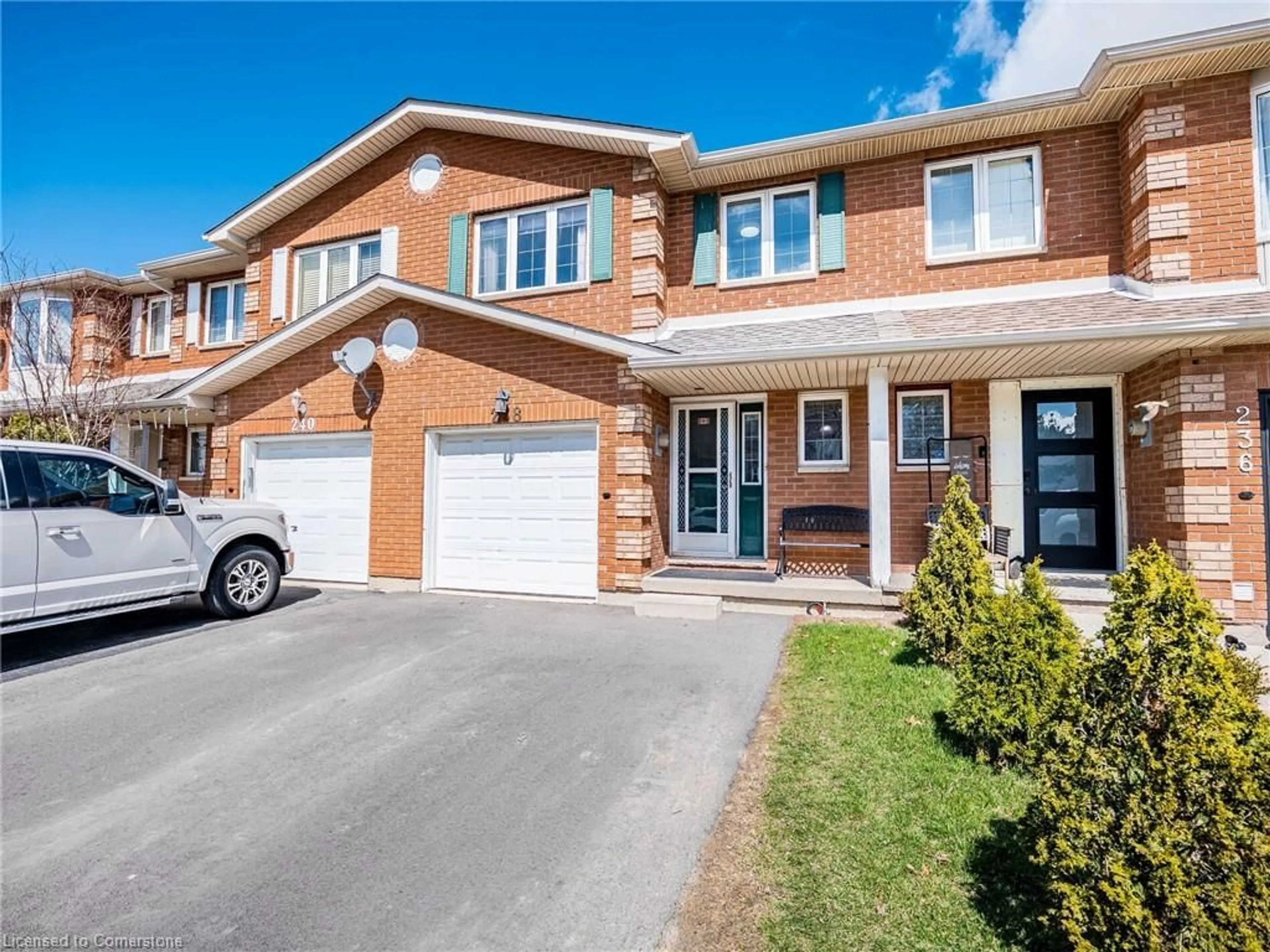 Home with brick exterior material, street for 238 Candlewood Dr, Stoney Creek Ontario L8J 3P6