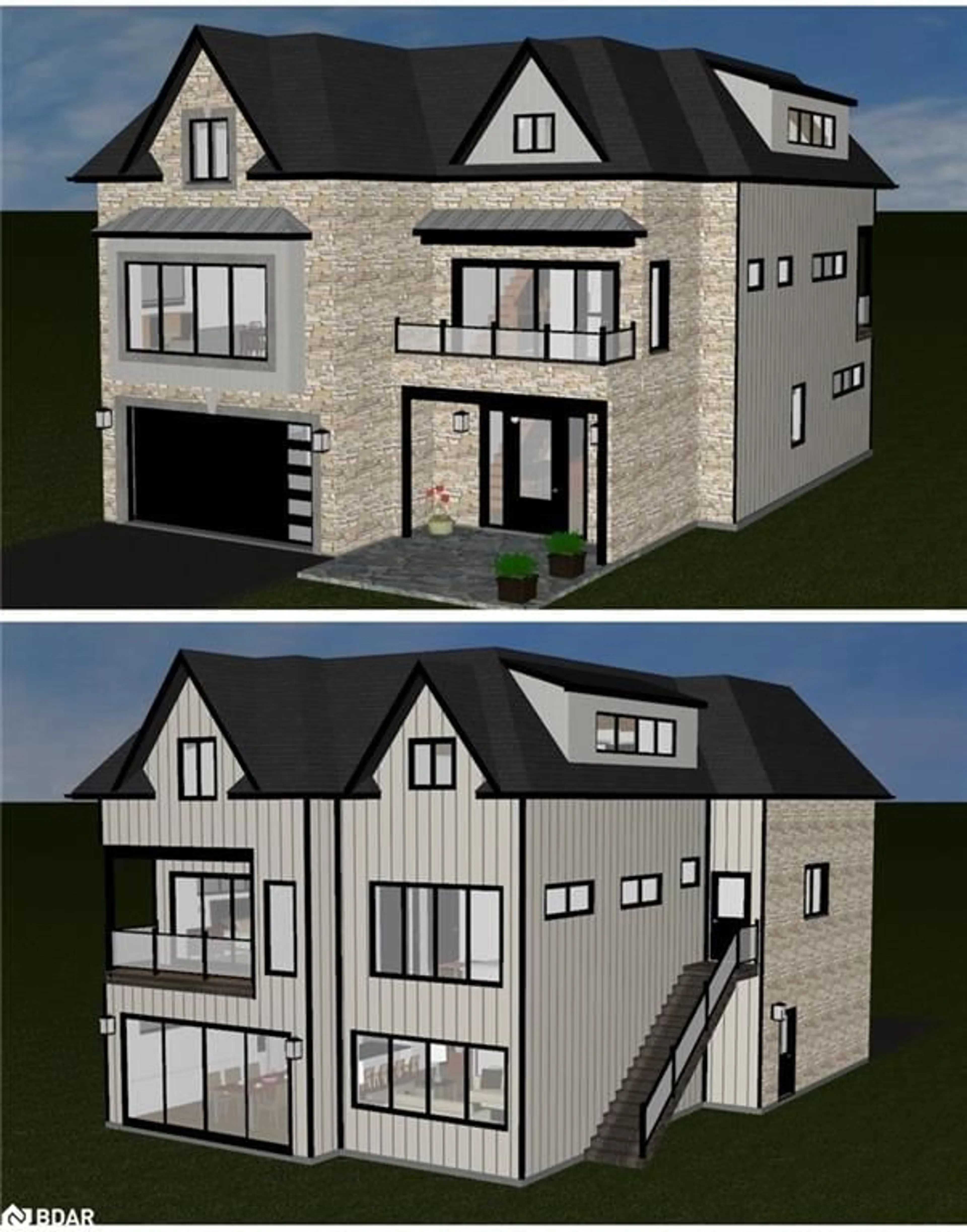 Home with brick exterior material, building for LOT #51 Bayview Ave, Wasaga Beach Ontario L9Z 2Y6