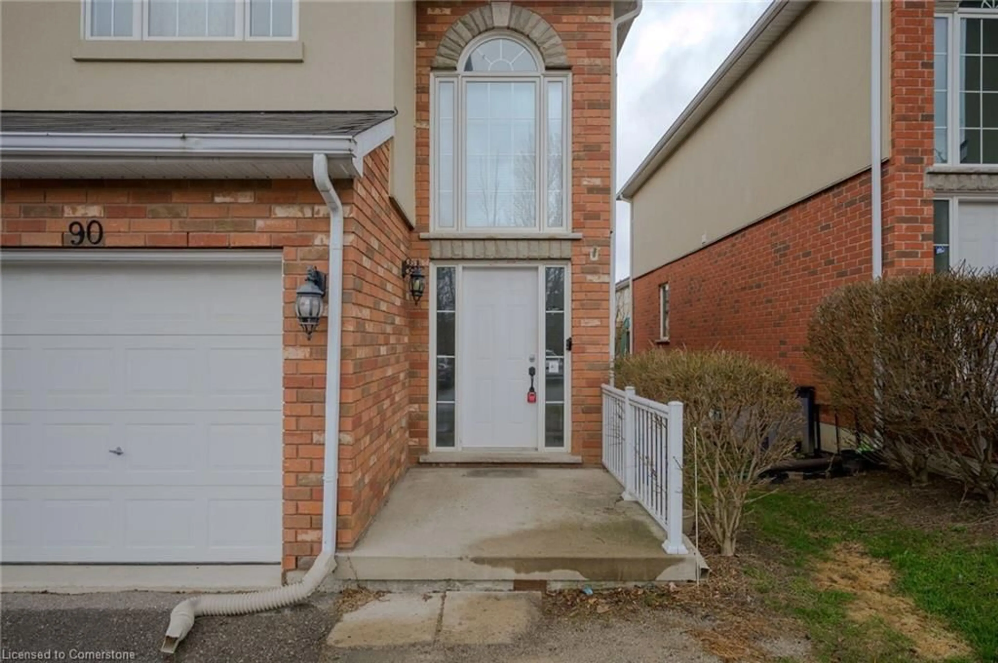 Home with brick exterior material, street for 20 Mcconkey Cres #90, Brantford Ontario N3S 0C1