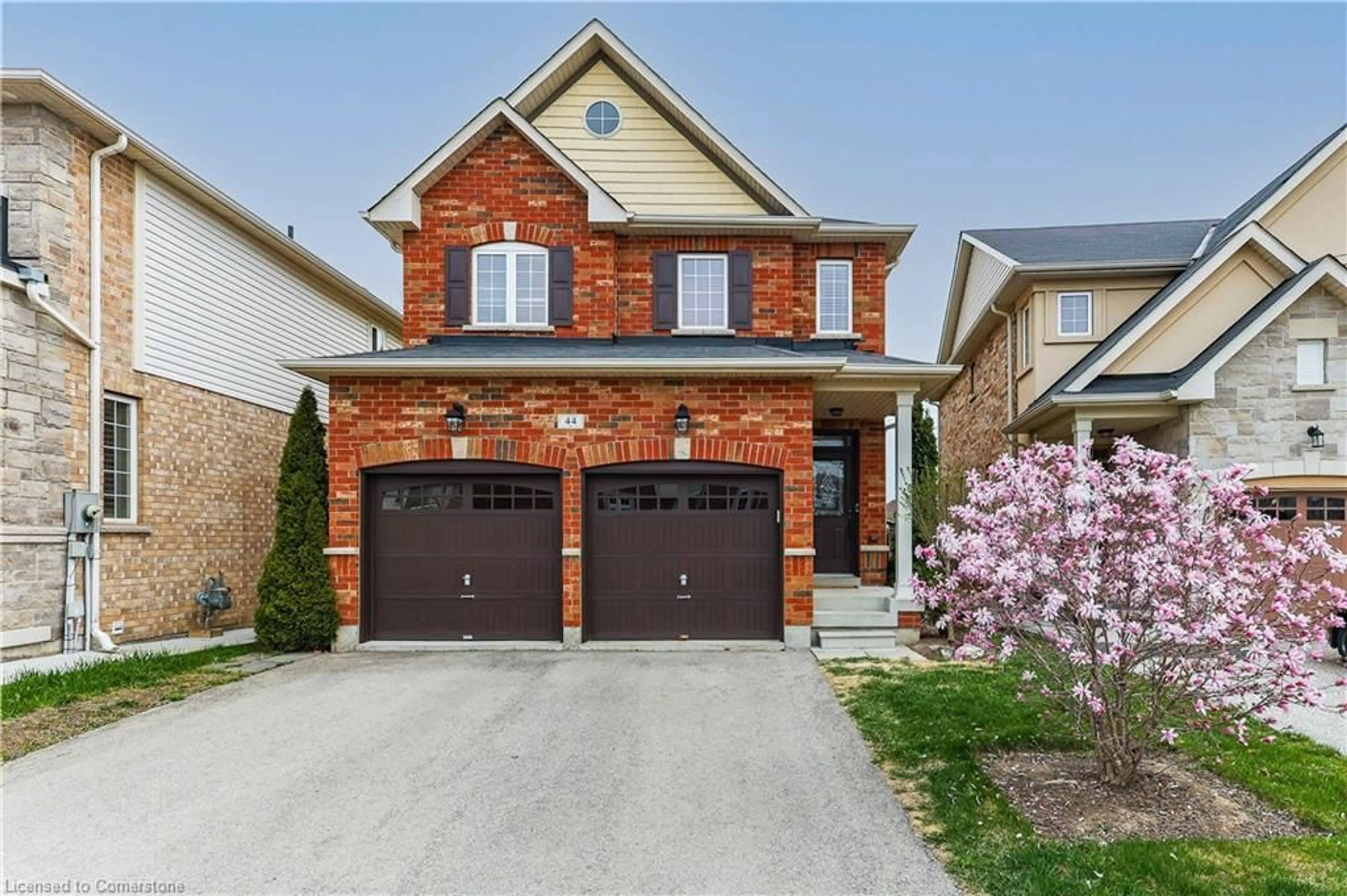 Home with brick exterior material, street for 44 Connell Cres, Hamilton Ontario L9C 0C8