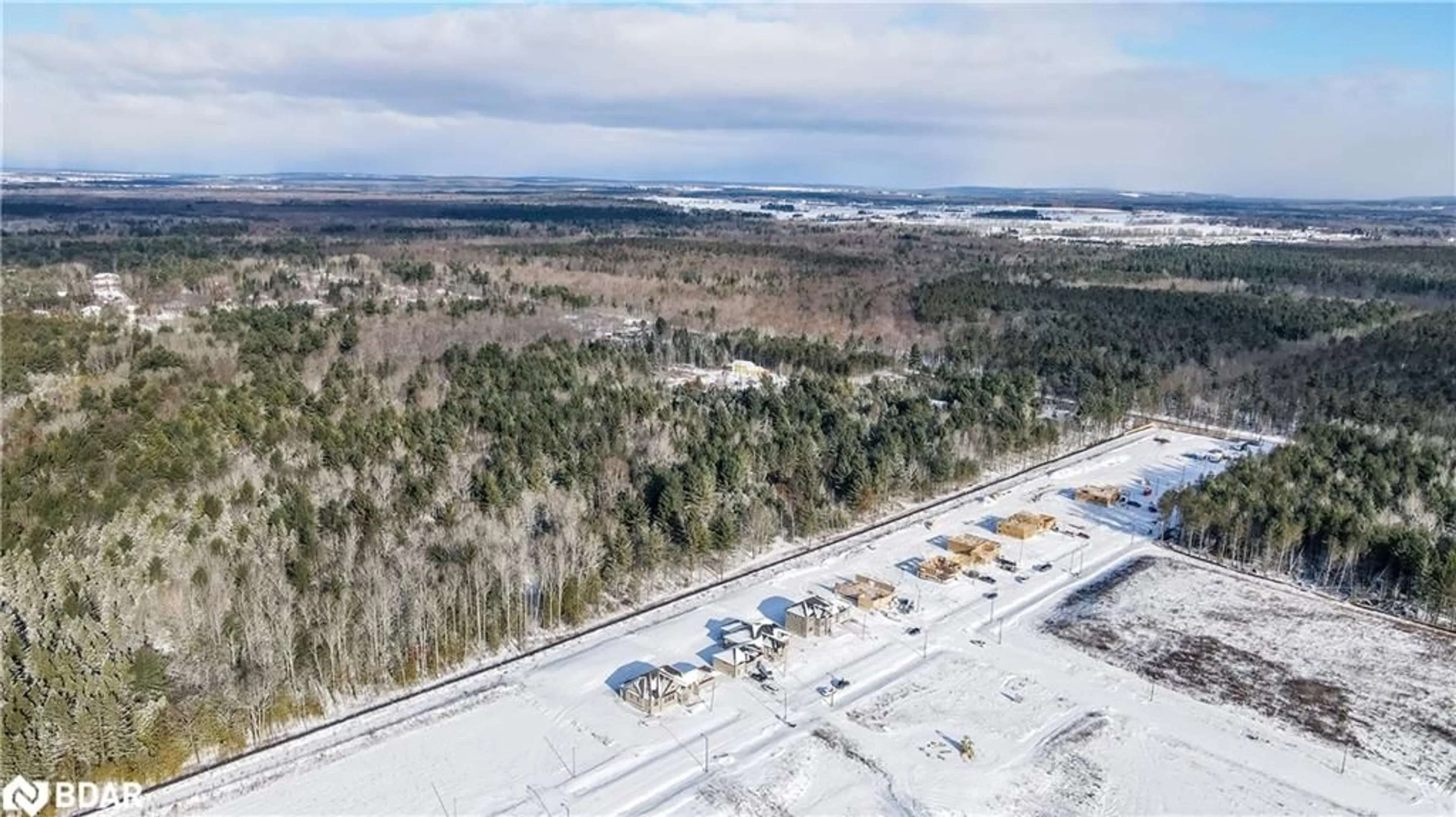 A pic from outside/outdoor area/front of a property/back of a property/a pic from drone, unknown for 28 Cottonwood St, Anten Mills Ontario L9X 2E5