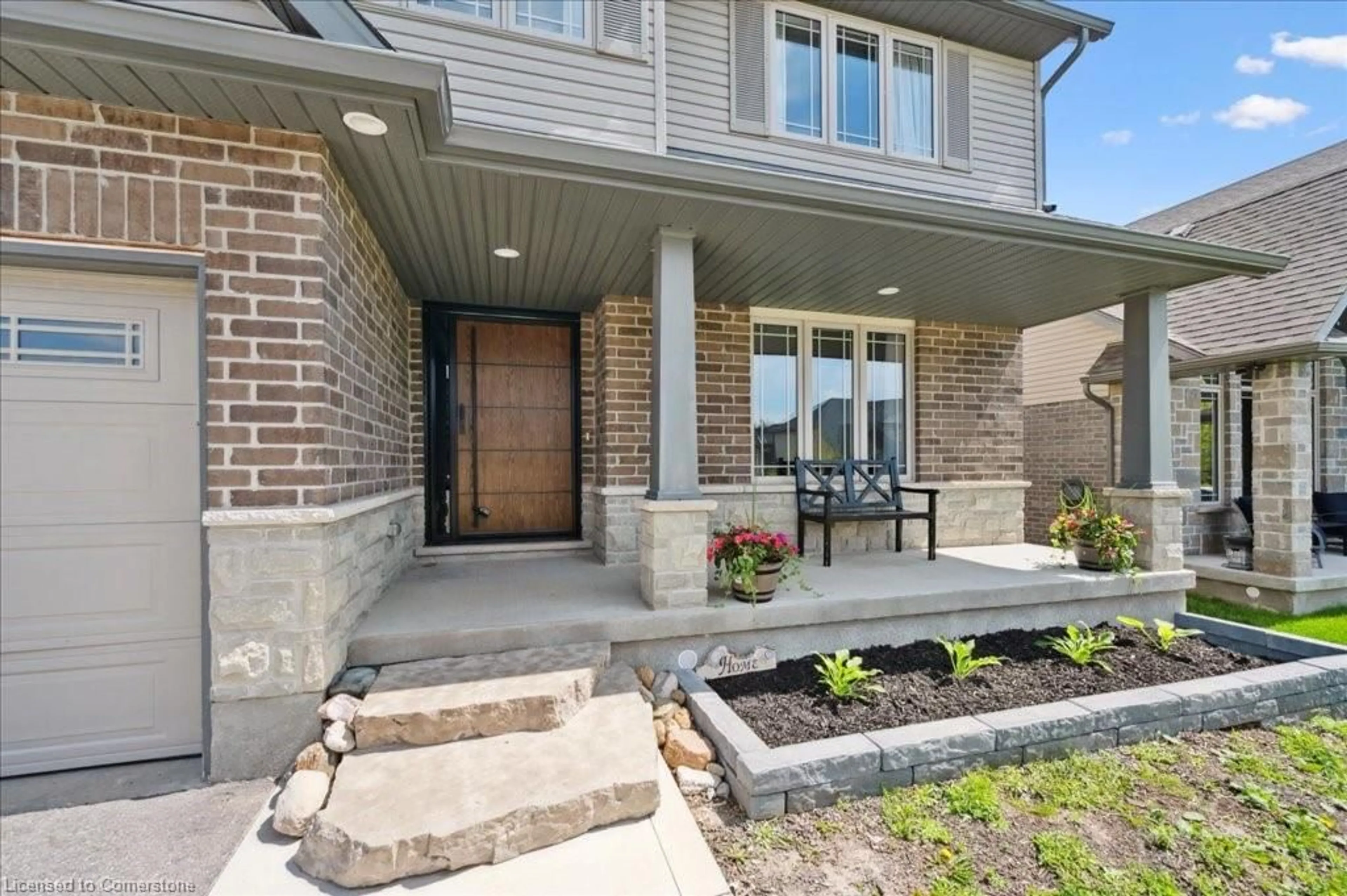 Home with brick exterior material, street for 71 Stumpf St, Elora Ontario N0B 1S0