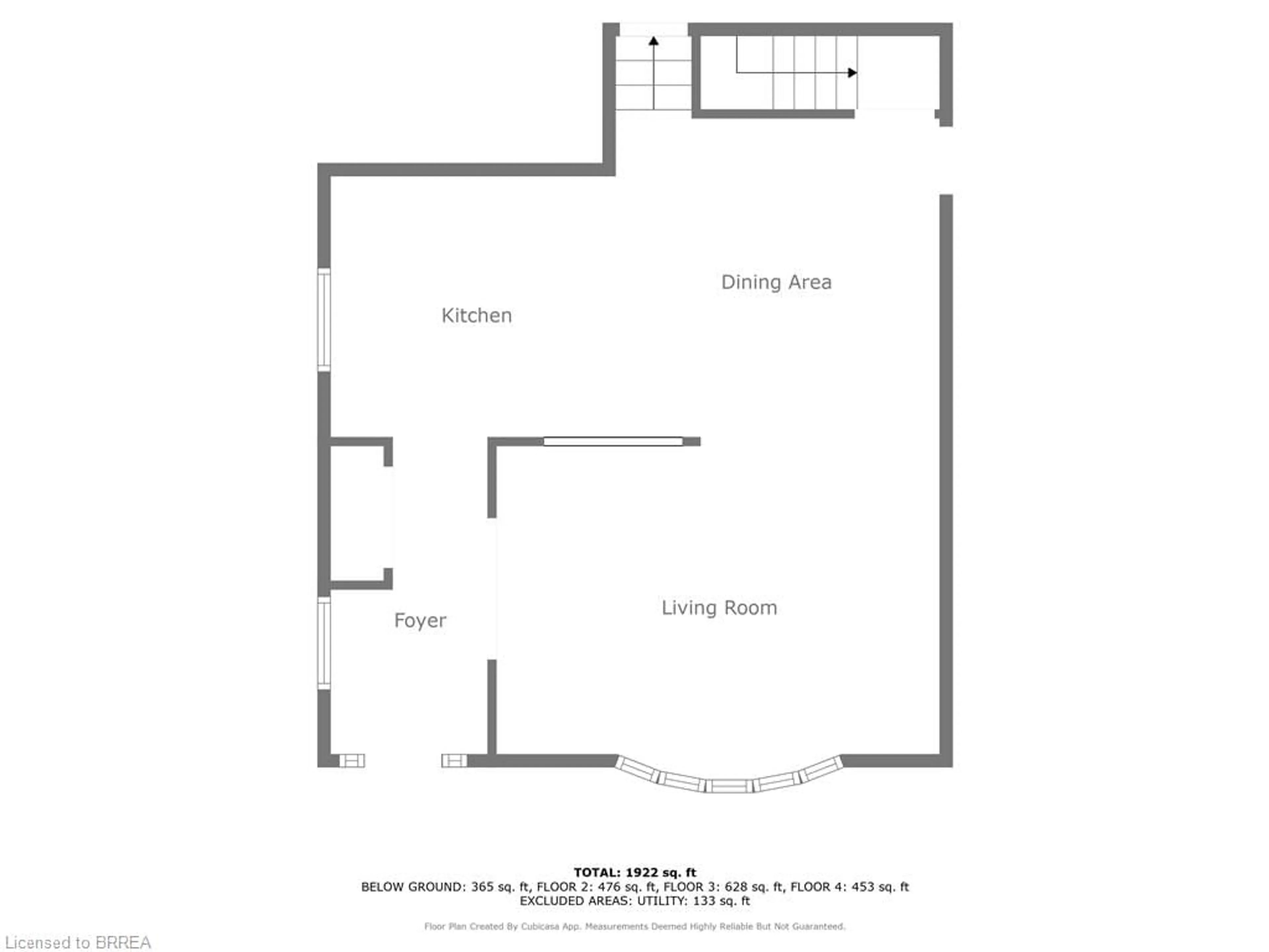 Floor plan for 41 Forest Dr, Paris Ontario N3L 3M1