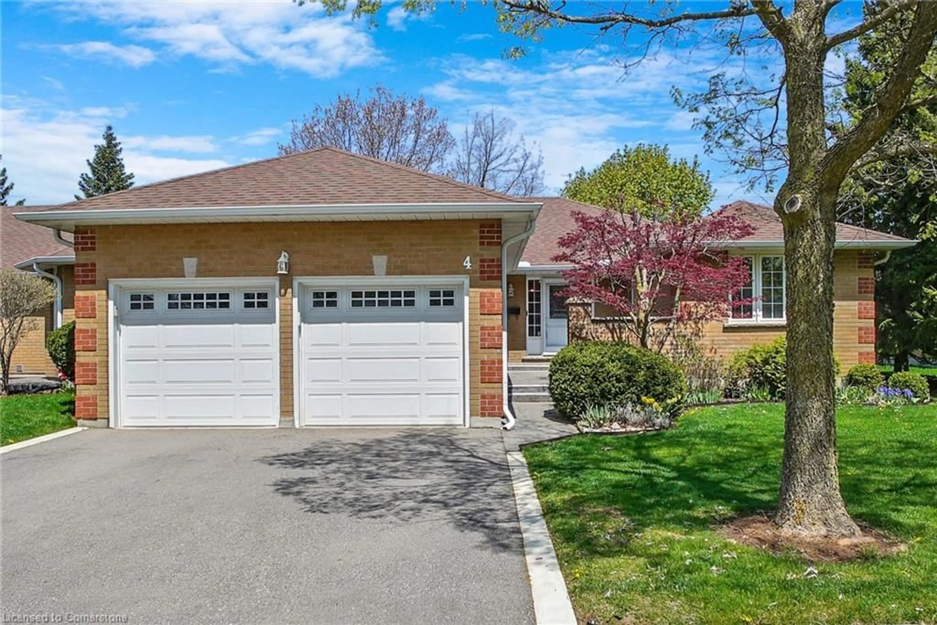 Home with brick exterior material, street for 110 Beasley Cres #4, Cambridge Ontario N1T 1T5
