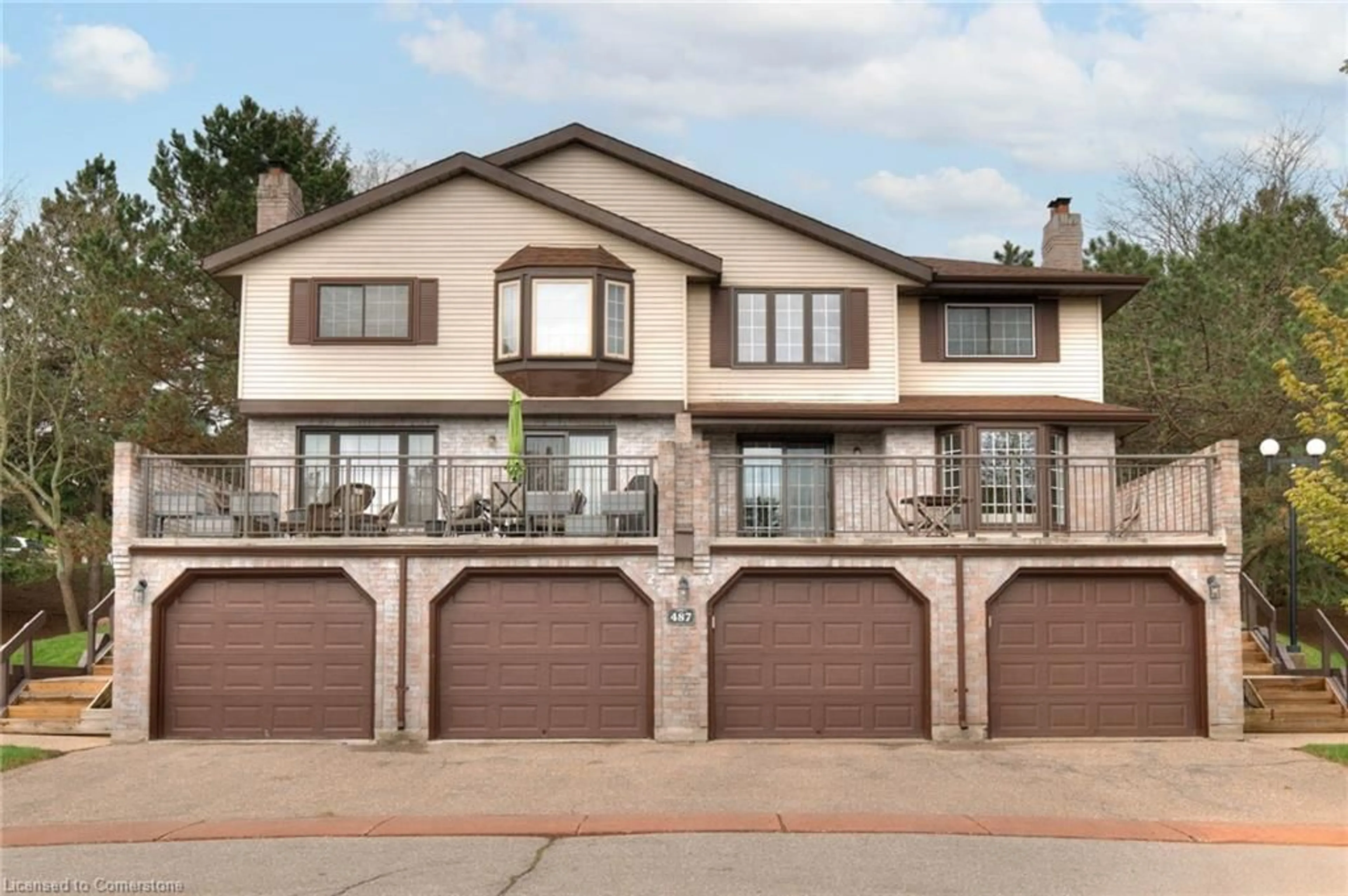 Home with brick exterior material, street for 487 Beechwood Dr #2, Waterloo Ontario N2T 1H8