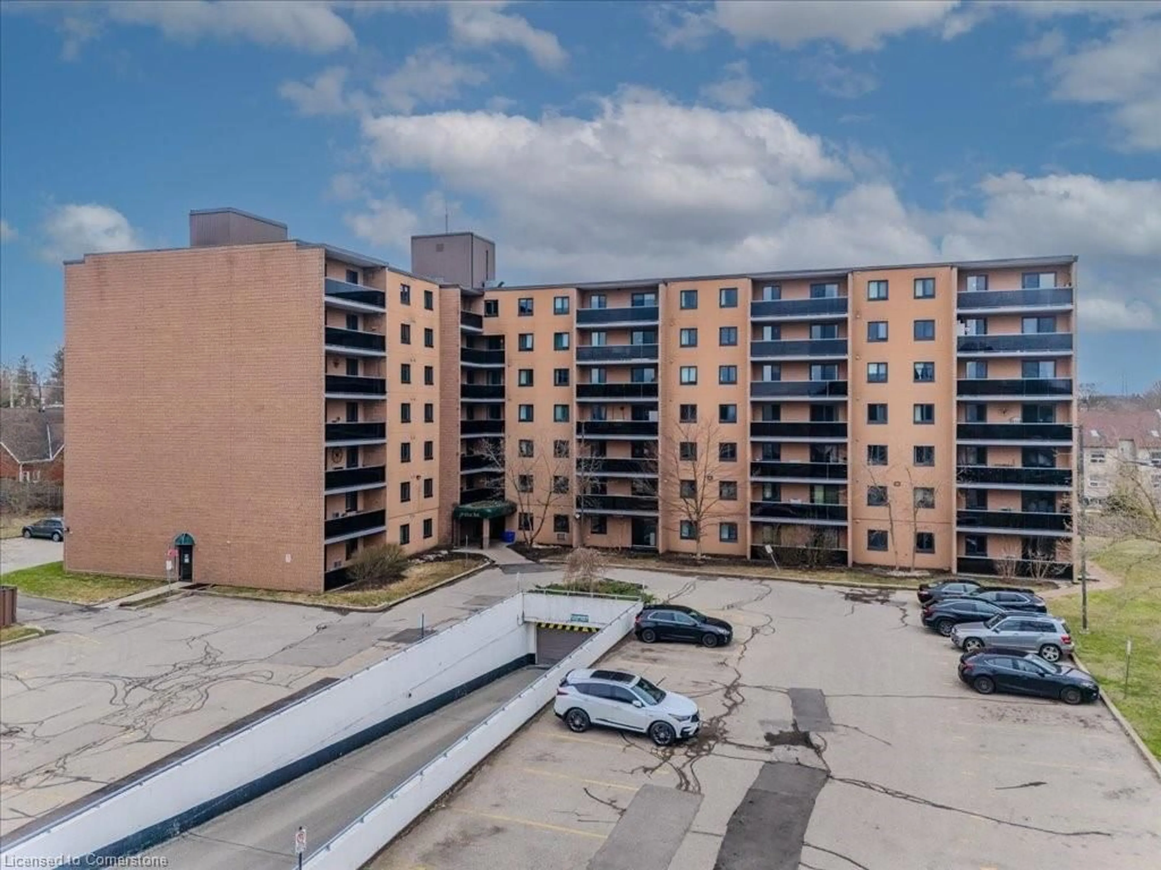 A pic from outside/outdoor area/front of a property/back of a property/a pic from drone, unknown for 29 West Ave #204, Kitchener Ontario N2M 5E4