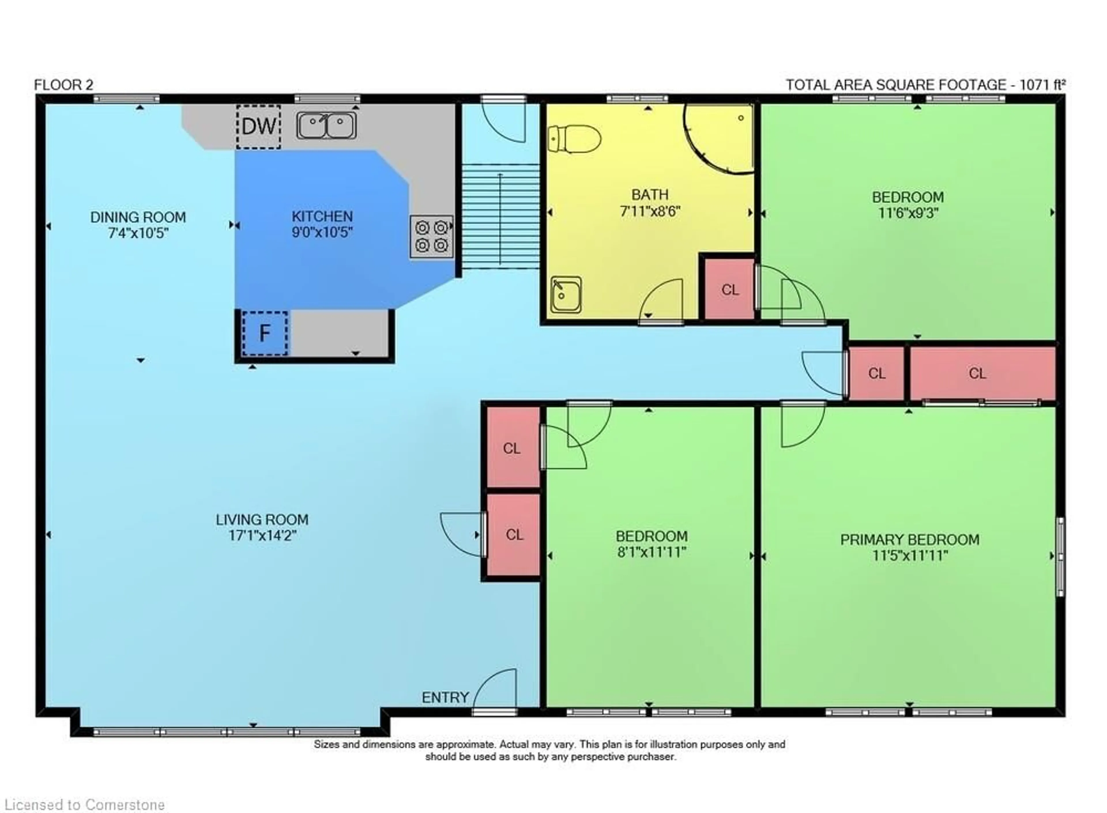 Floor plan for 230 St Catharines St, Smithville Ontario L0R 2A0