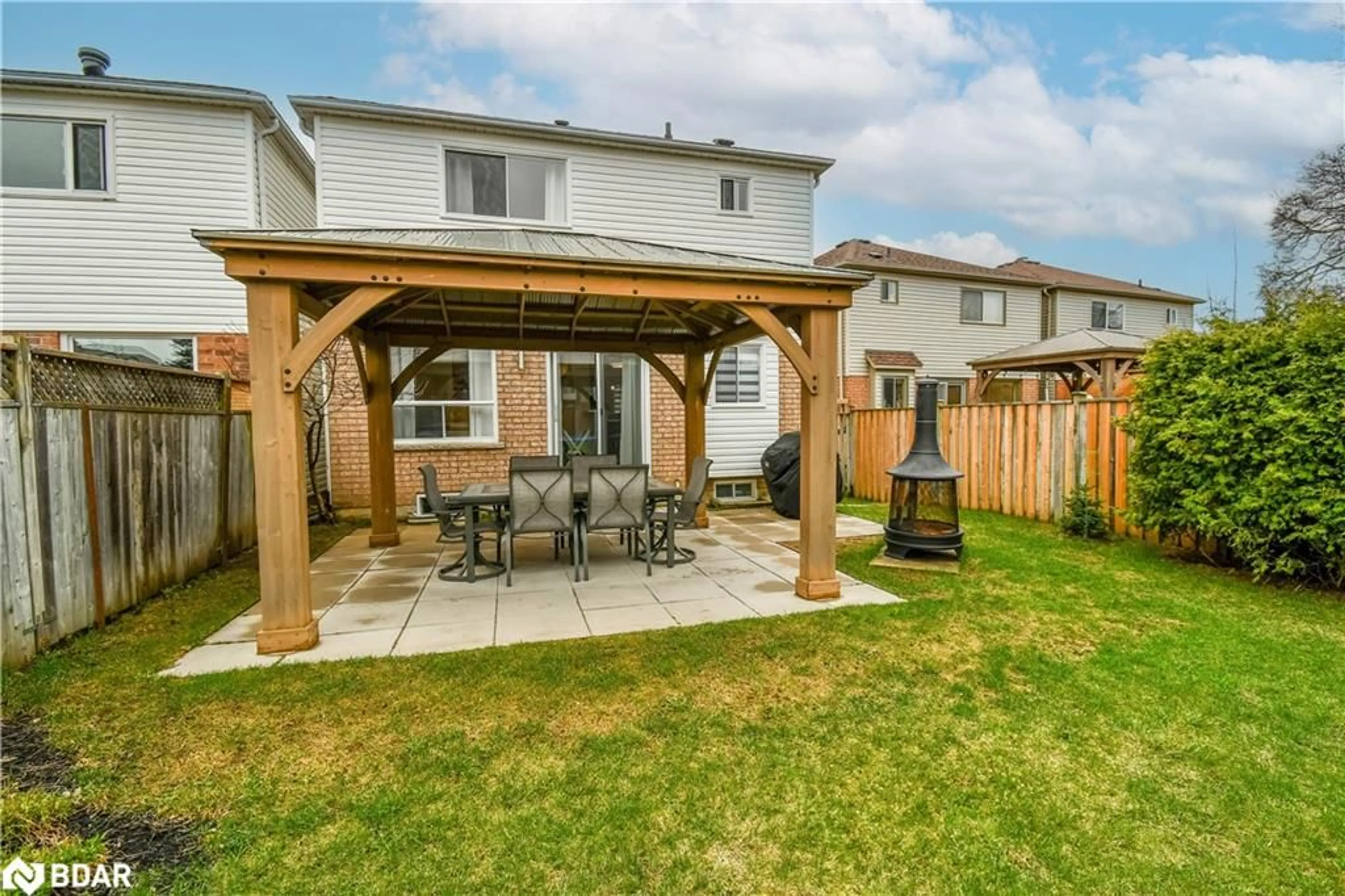 Patio, street for 30 Aikens Cres, Barrie Ontario L4N 8M6