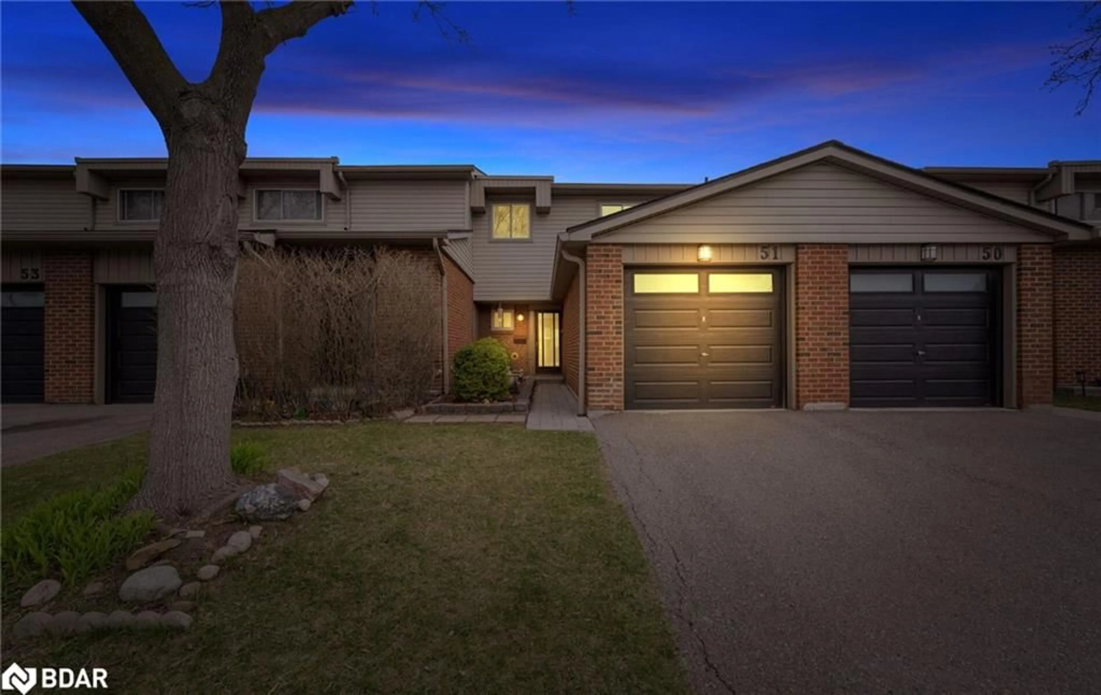 Home with brick exterior material, street for 485 Meadows Blvd #51, Mississauga Ontario L4Z 1H1