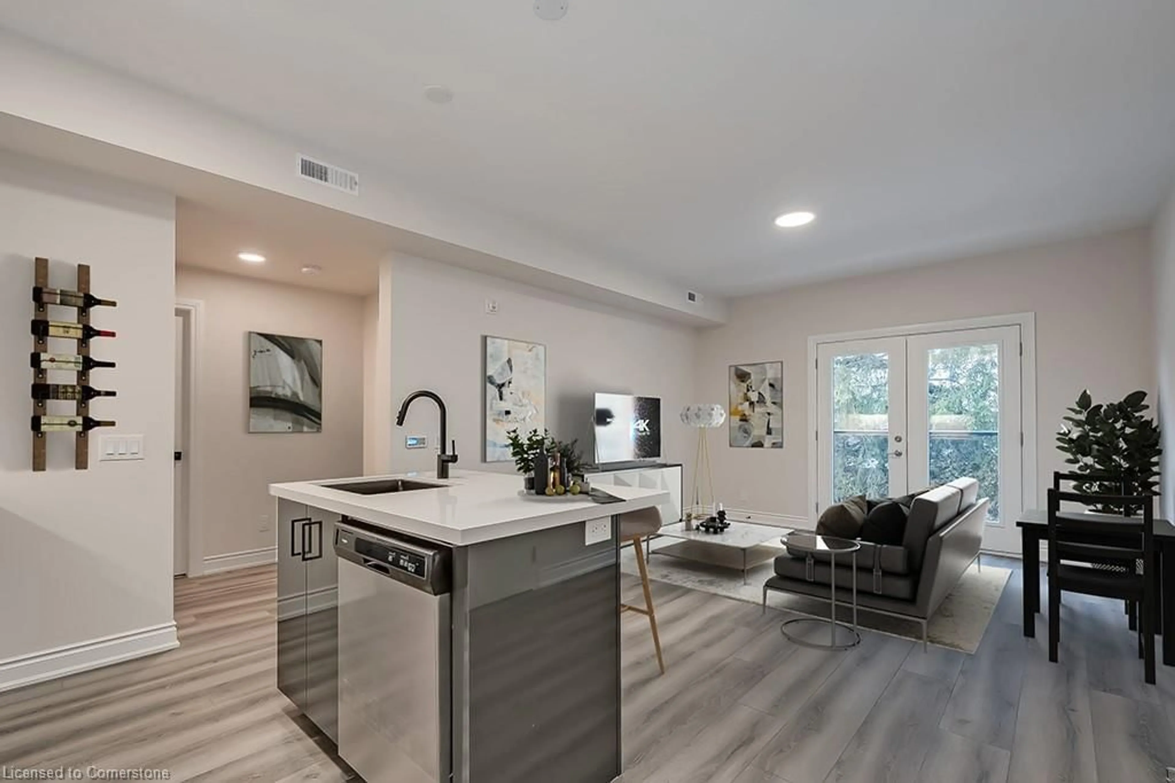 Open concept kitchen, unknown for 259 King St #2B, Stoney Creek Ontario L9G 1L9