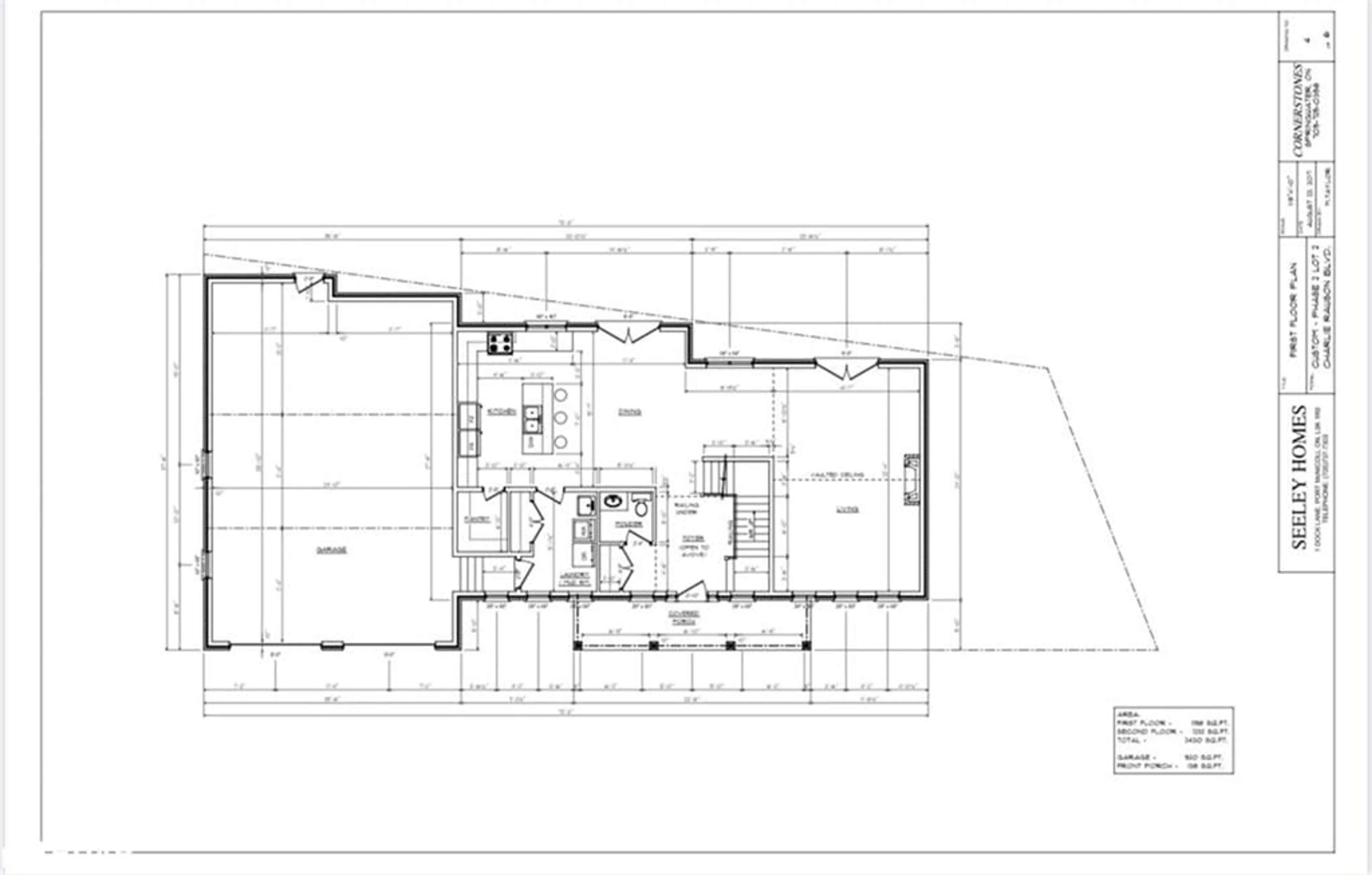 Floor plan for 5 Charlie Rawson Boulevard Blvd, Victoria Harbour Ontario L0K 2A0