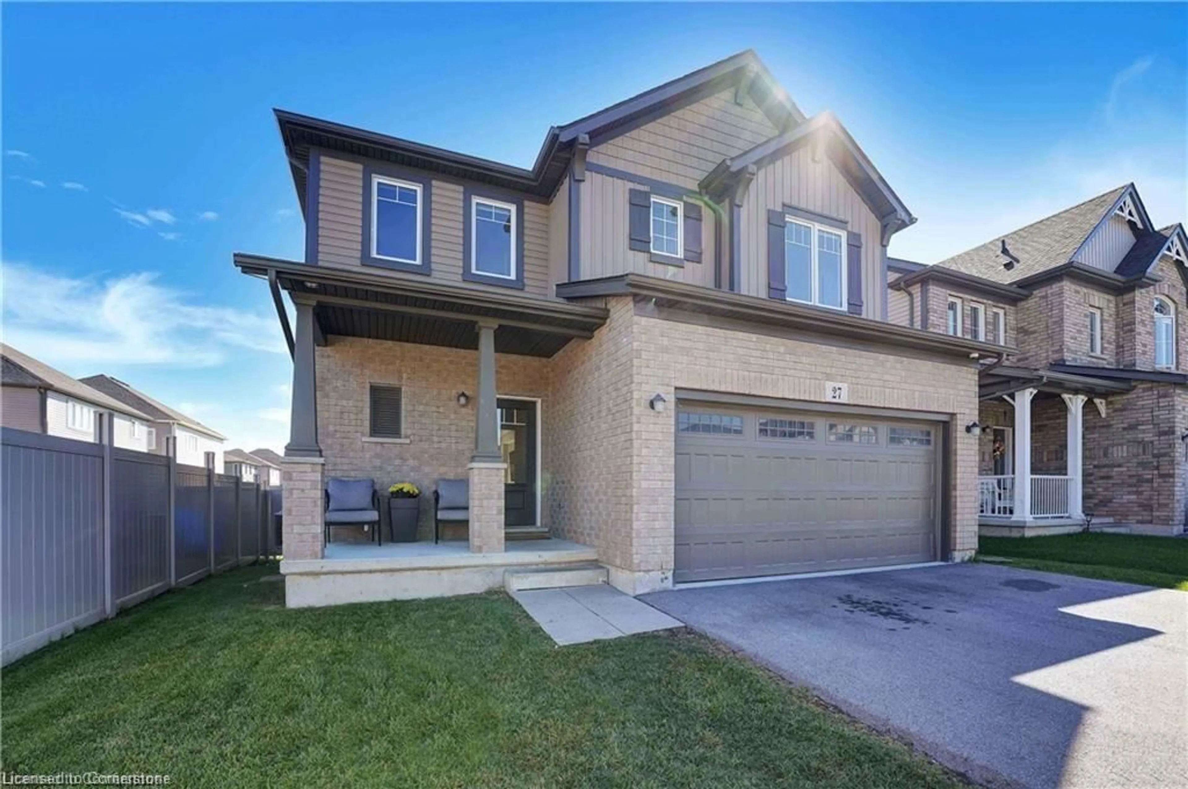 Home with brick exterior material, street for 27 Overholt Dr, Thorold Ontario L0S 1K0