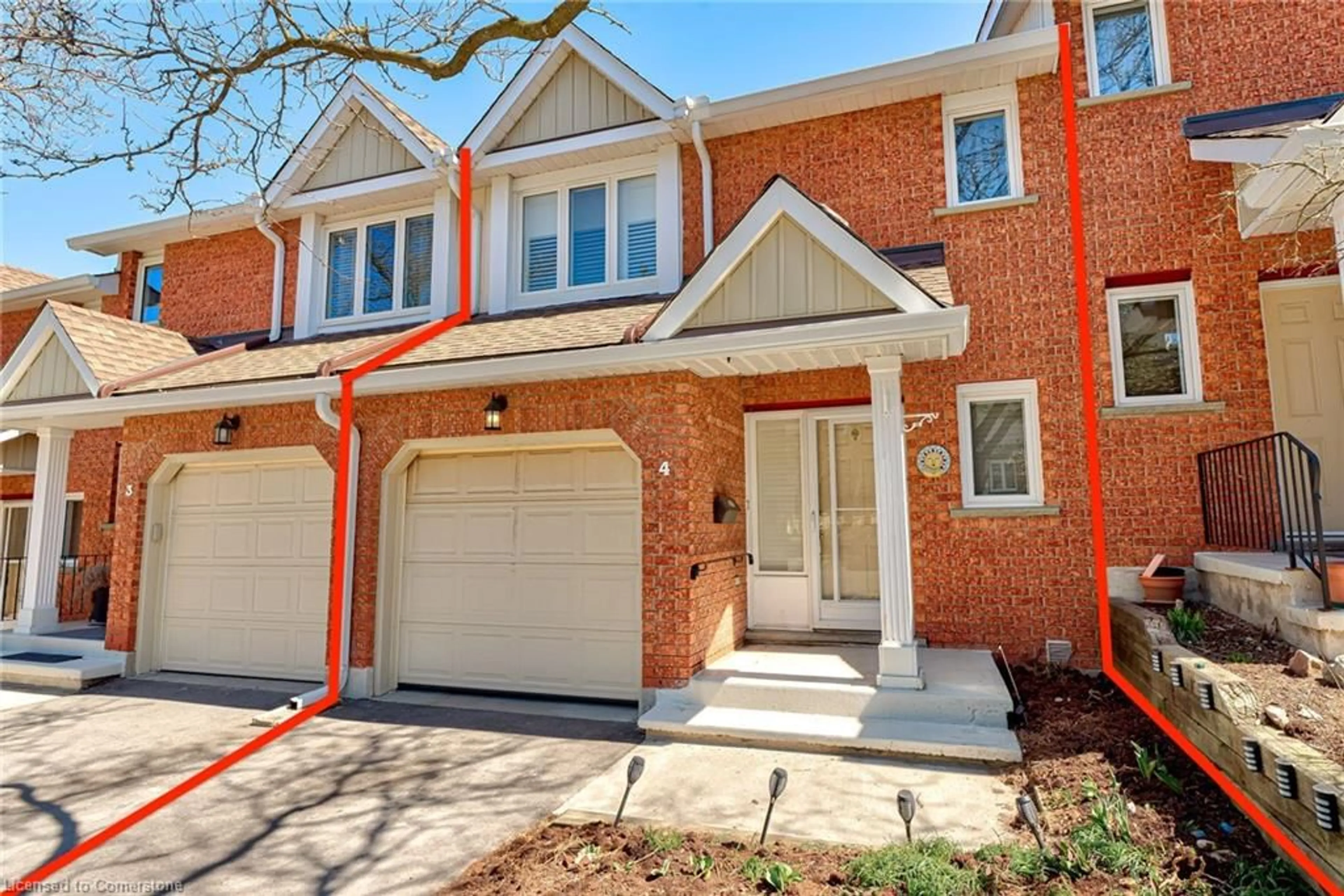 Home with brick exterior material, street for 523 Beechwood Dr #4, Waterloo Ontario N2T 2G7