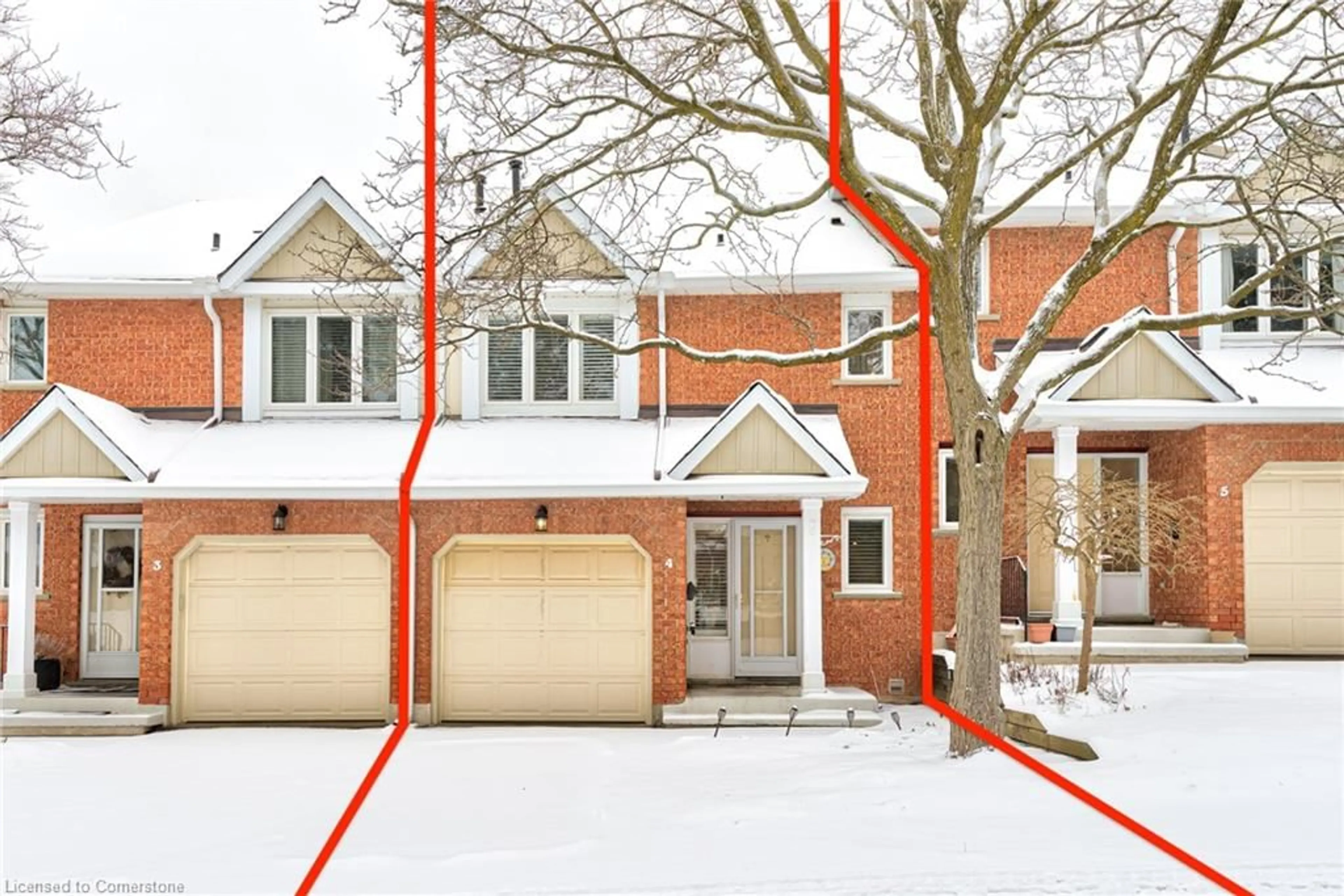 Home with brick exterior material, street for 523 Beechwood Dr #4, Waterloo Ontario N2T 2G7