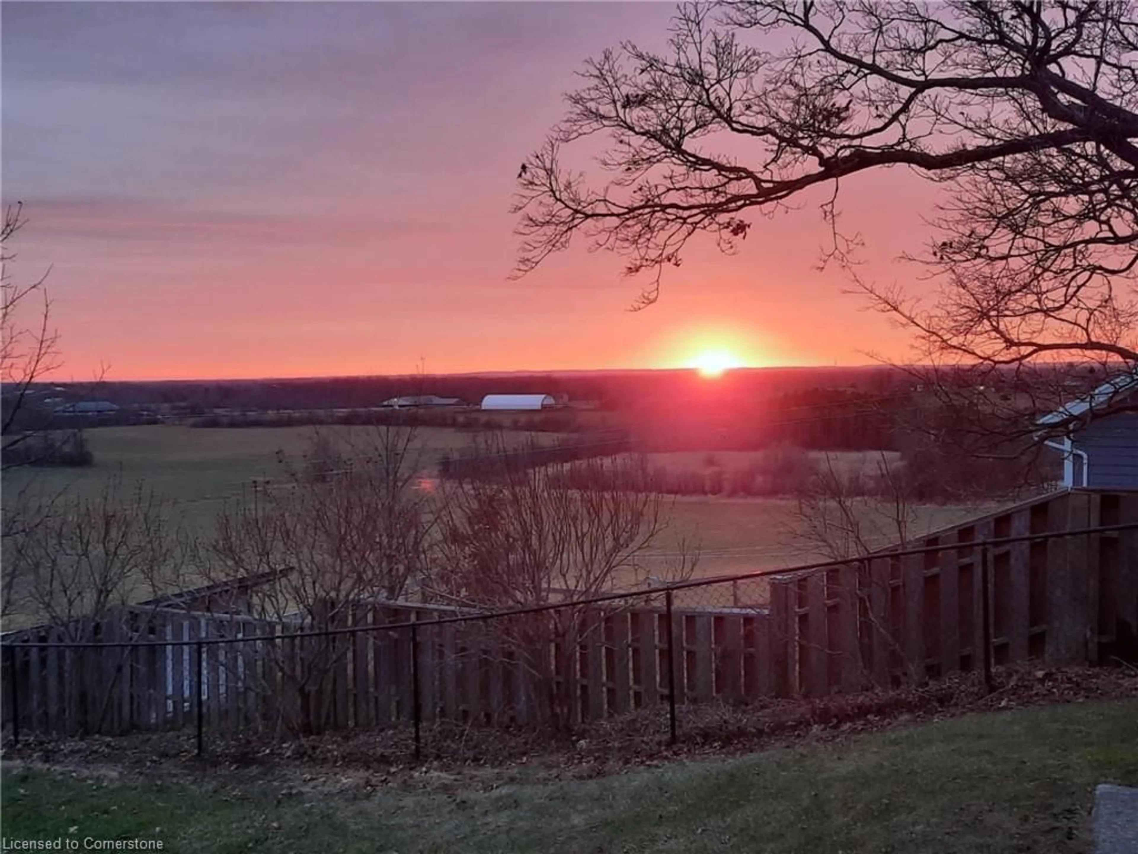 A pic from outside/outdoor area/front of a property/back of a property/a pic from drone, water/lake/river/ocean view for 1786 8th Concession Rd, Flamborough Ontario N1R 5S2