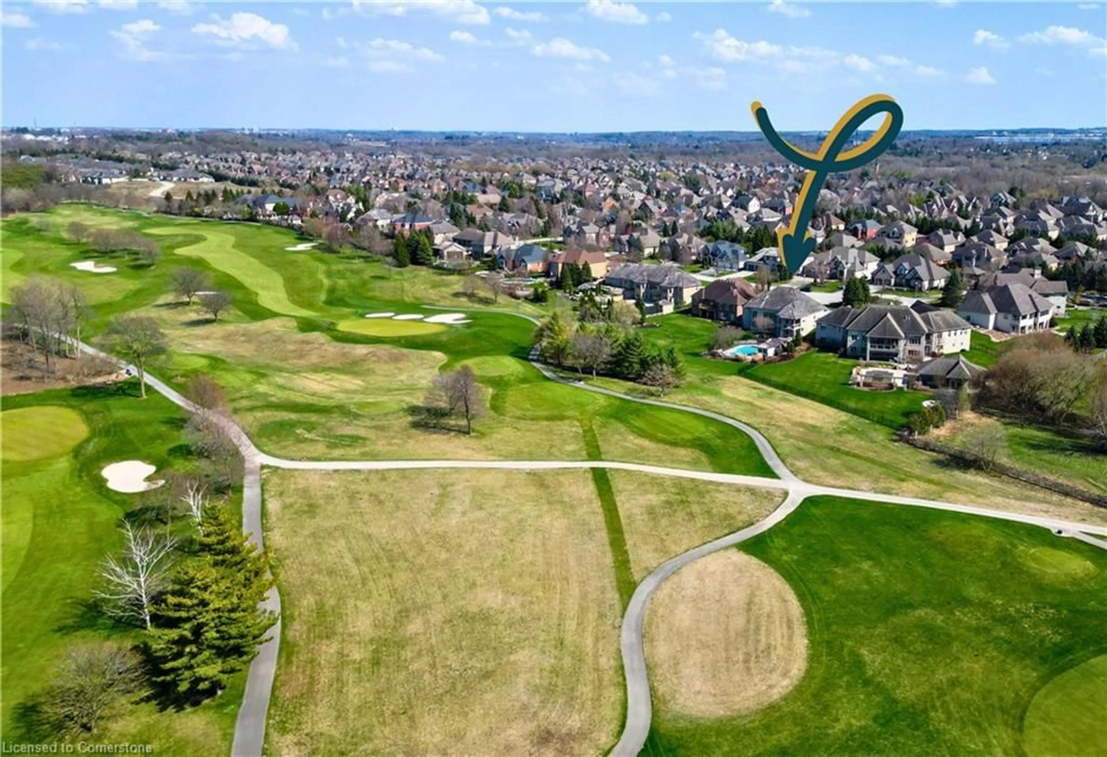 A pic from outside/outdoor area/front of a property/back of a property/a pic from drone, unknown for 924 Deer Ridge Crt, Kitchener Ontario N2P 2L3