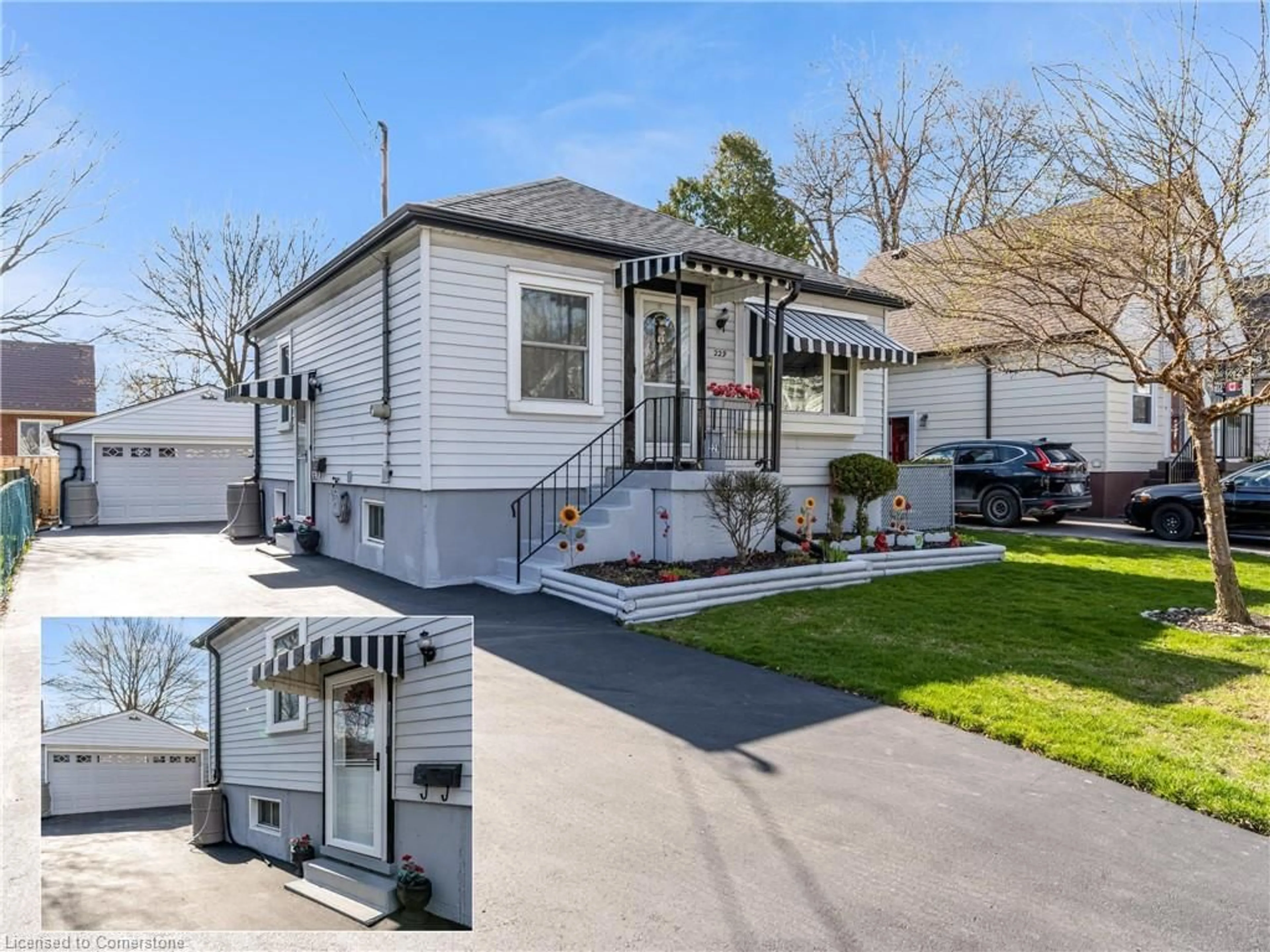 Home with vinyl exterior material, street for 229 East 31st St, Hamilton Ontario L8V 3P6