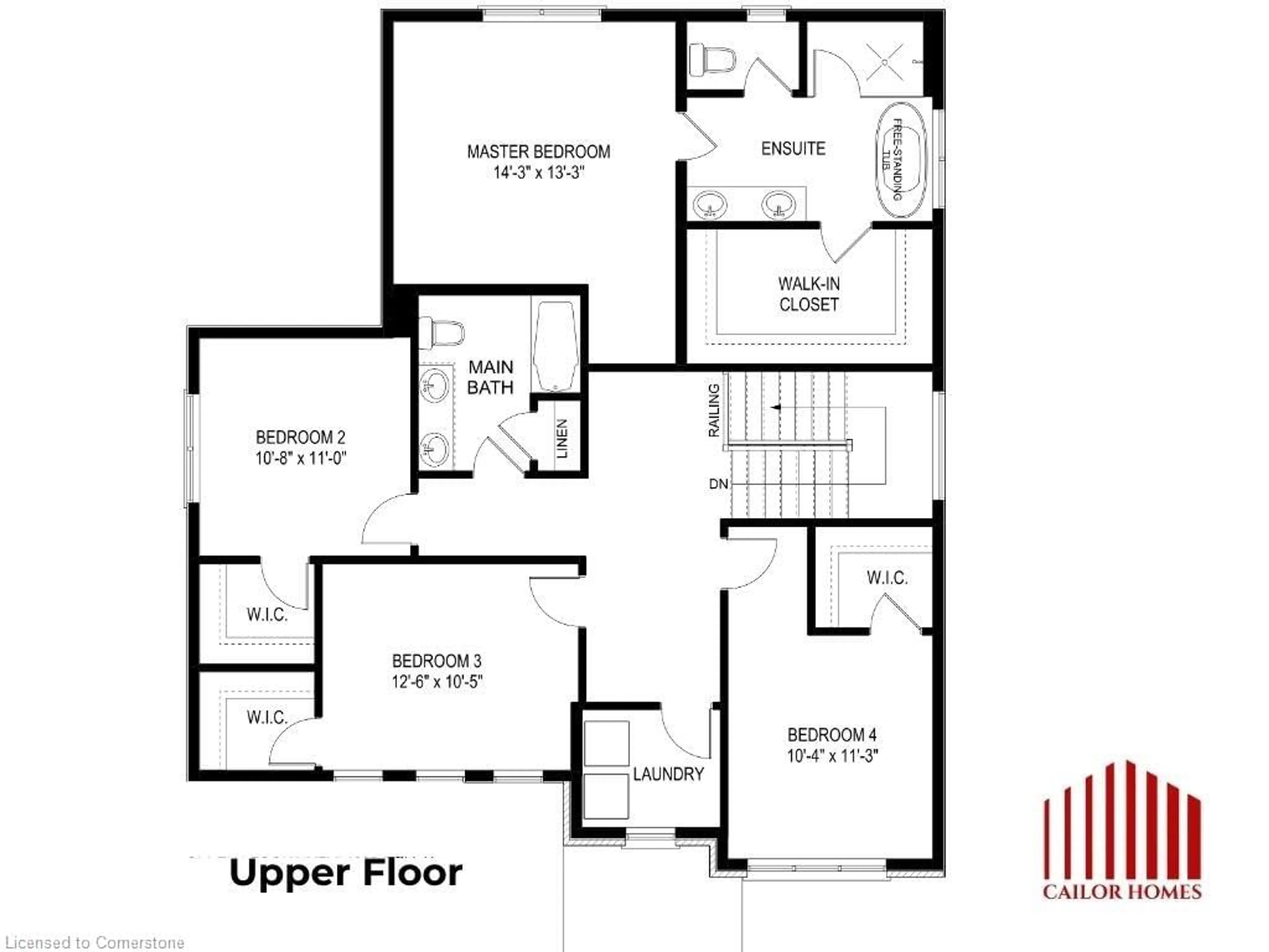 Floor plan for 39 Coulter St, Milverton Ontario N0K 1M0