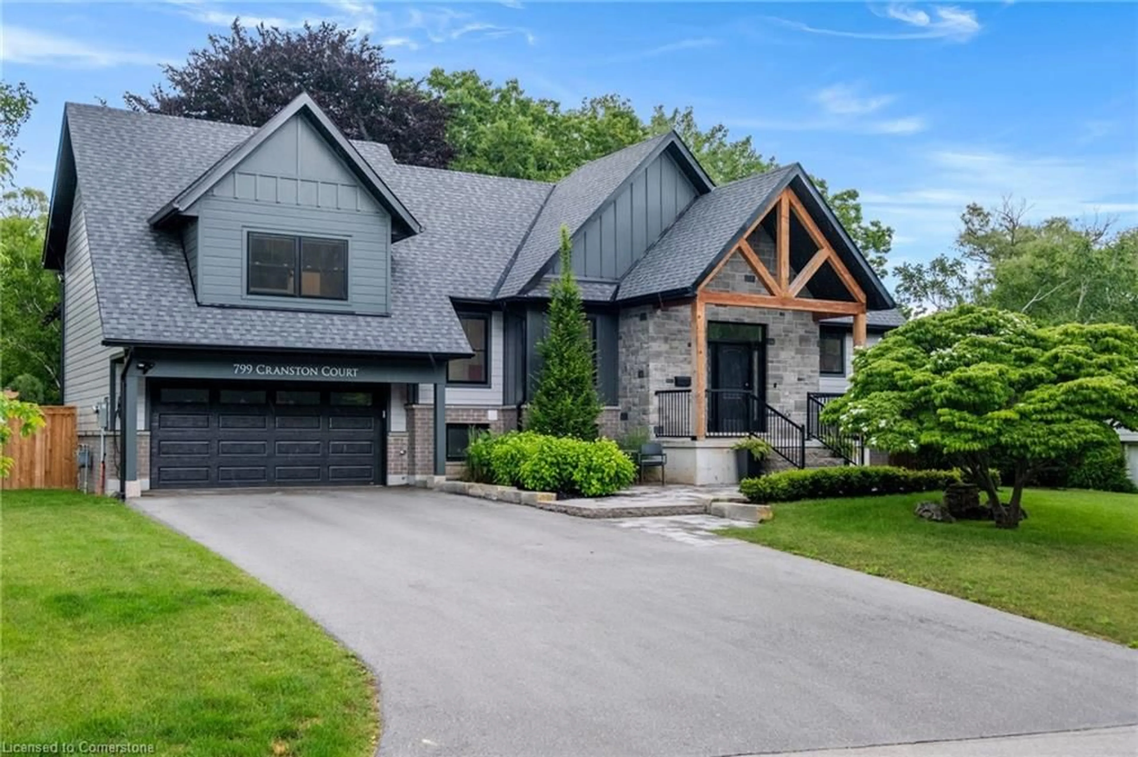 Home with brick exterior material, street for 799 Cranston Crt, Burlington Ontario L7T 2Y6