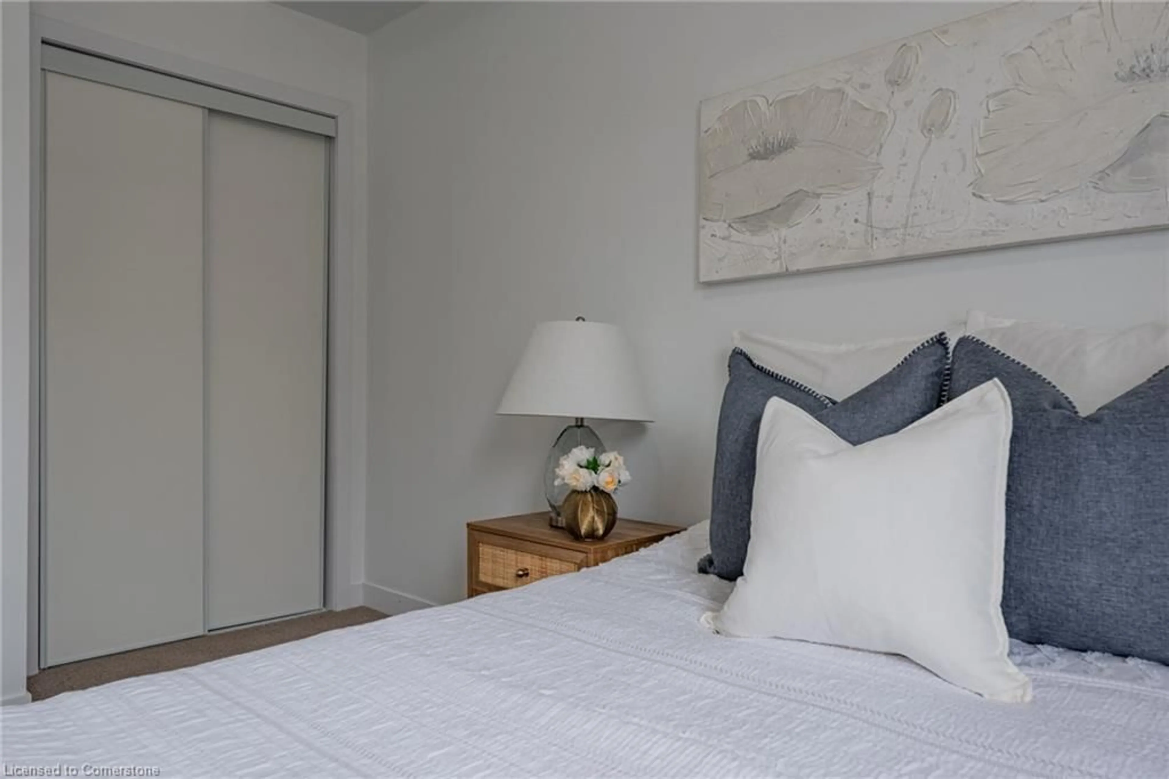 Bedroom with bed, unknown for 5317 Upper Middle Rd #316, Burlington Ontario L7L 0G8