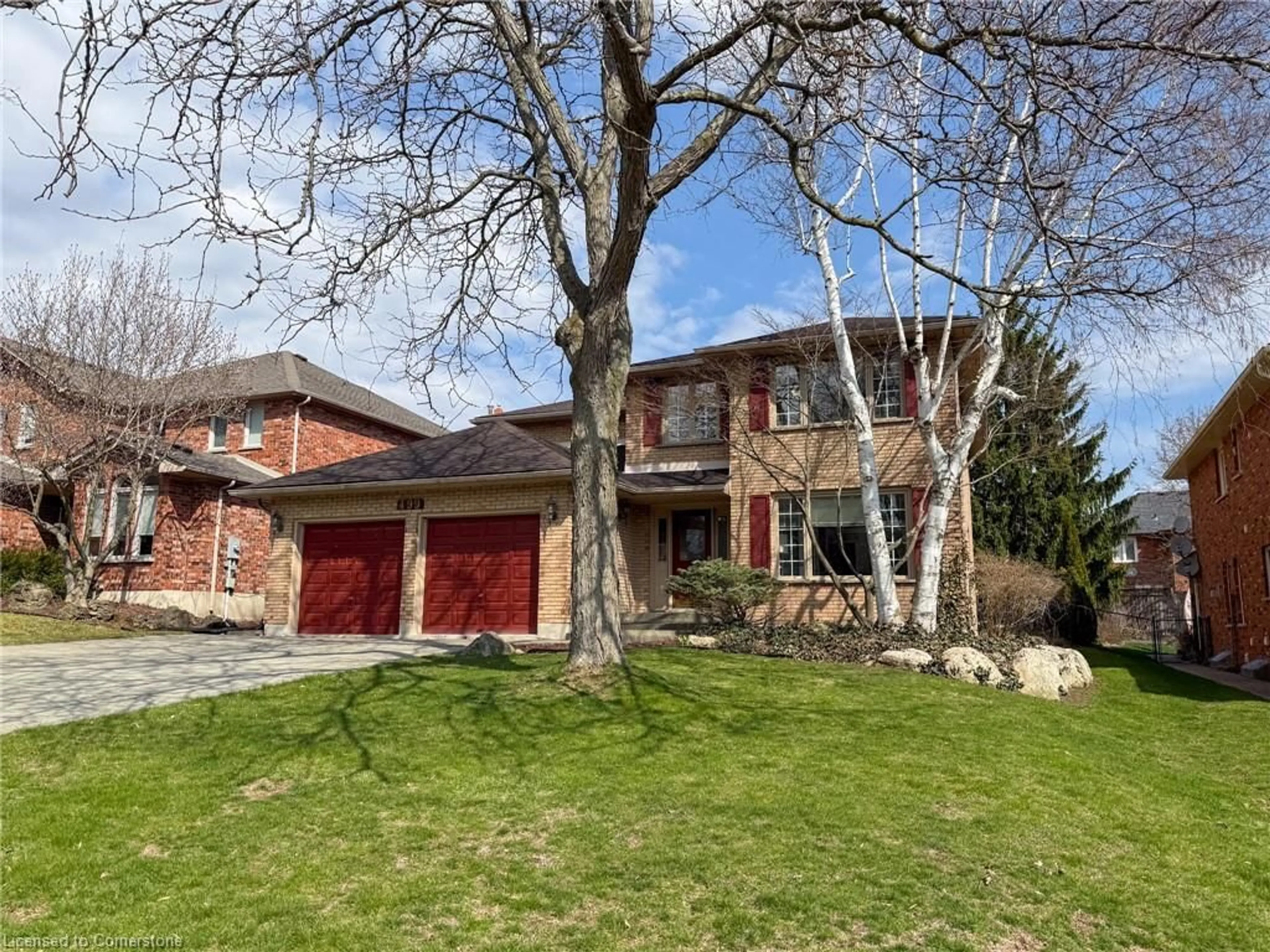 Home with brick exterior material, street for 499 Bush Dr, Ancaster Ontario L9G 4T4