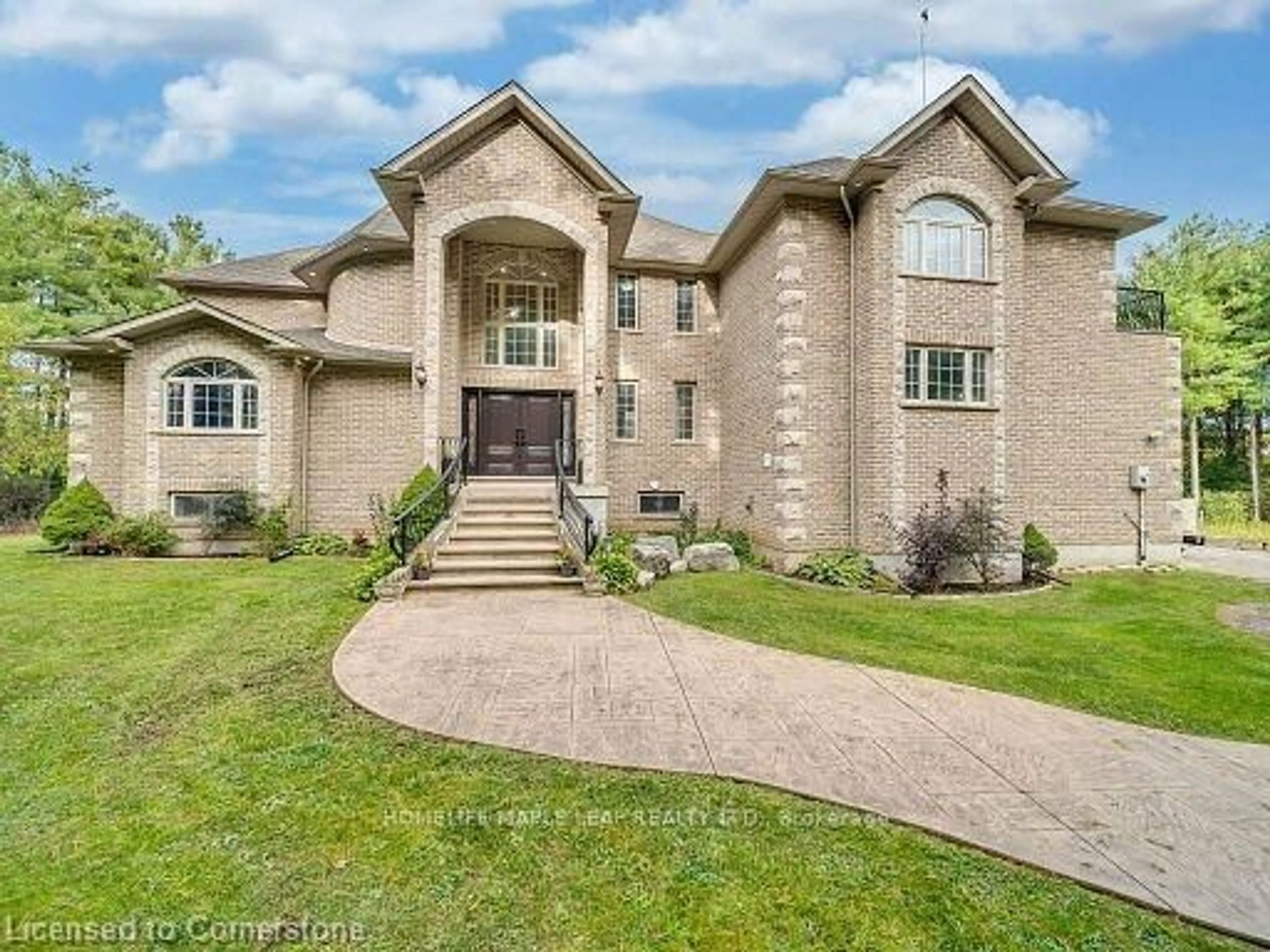 Home with brick exterior material, street for 12601 Nassagaweya Puslinch Tline, Milton Ontario L0P 1J0