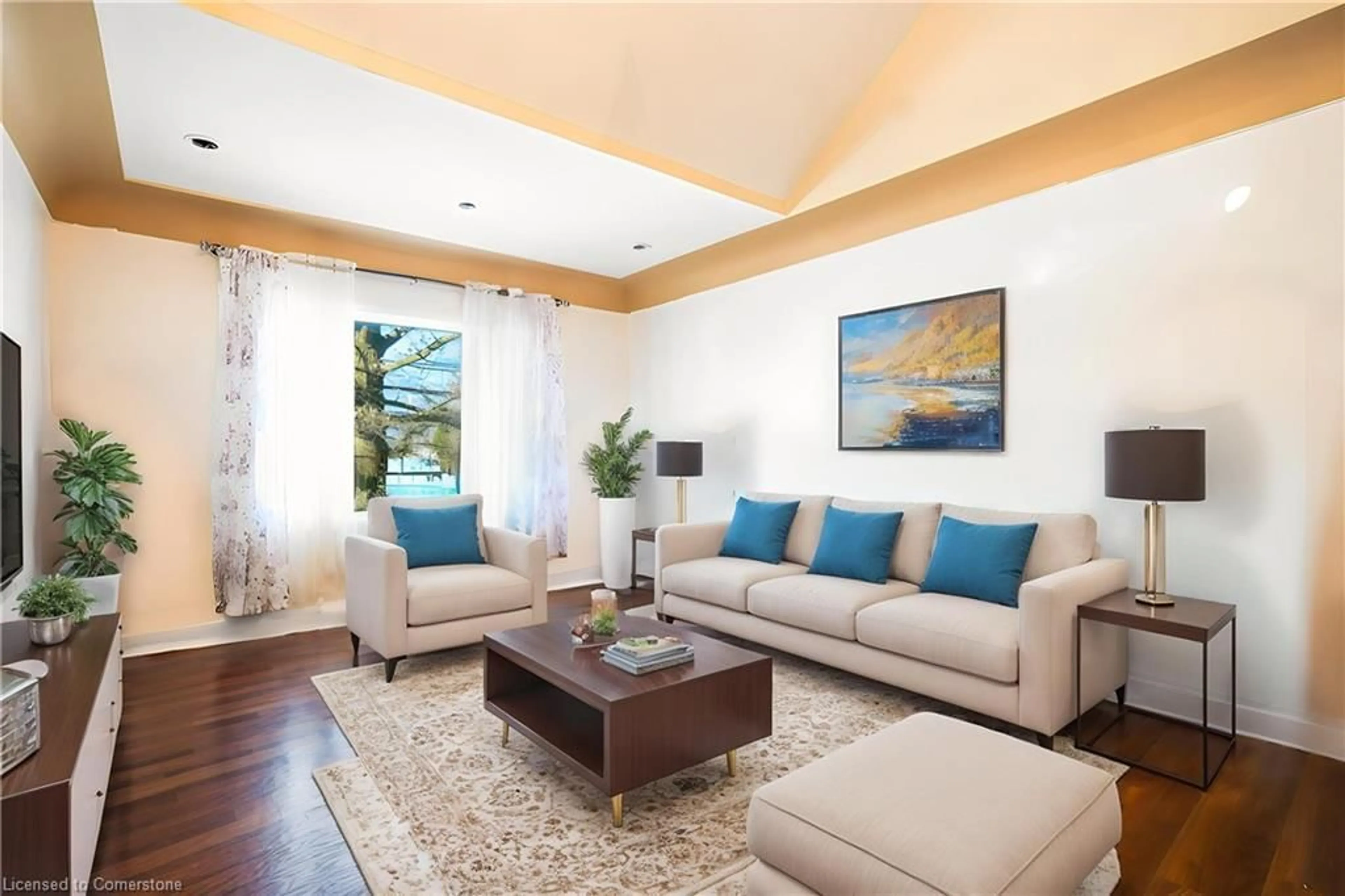 Living room with furniture, unknown for 12 Walpole Dr, Jarvis Ontario N0A 1J0