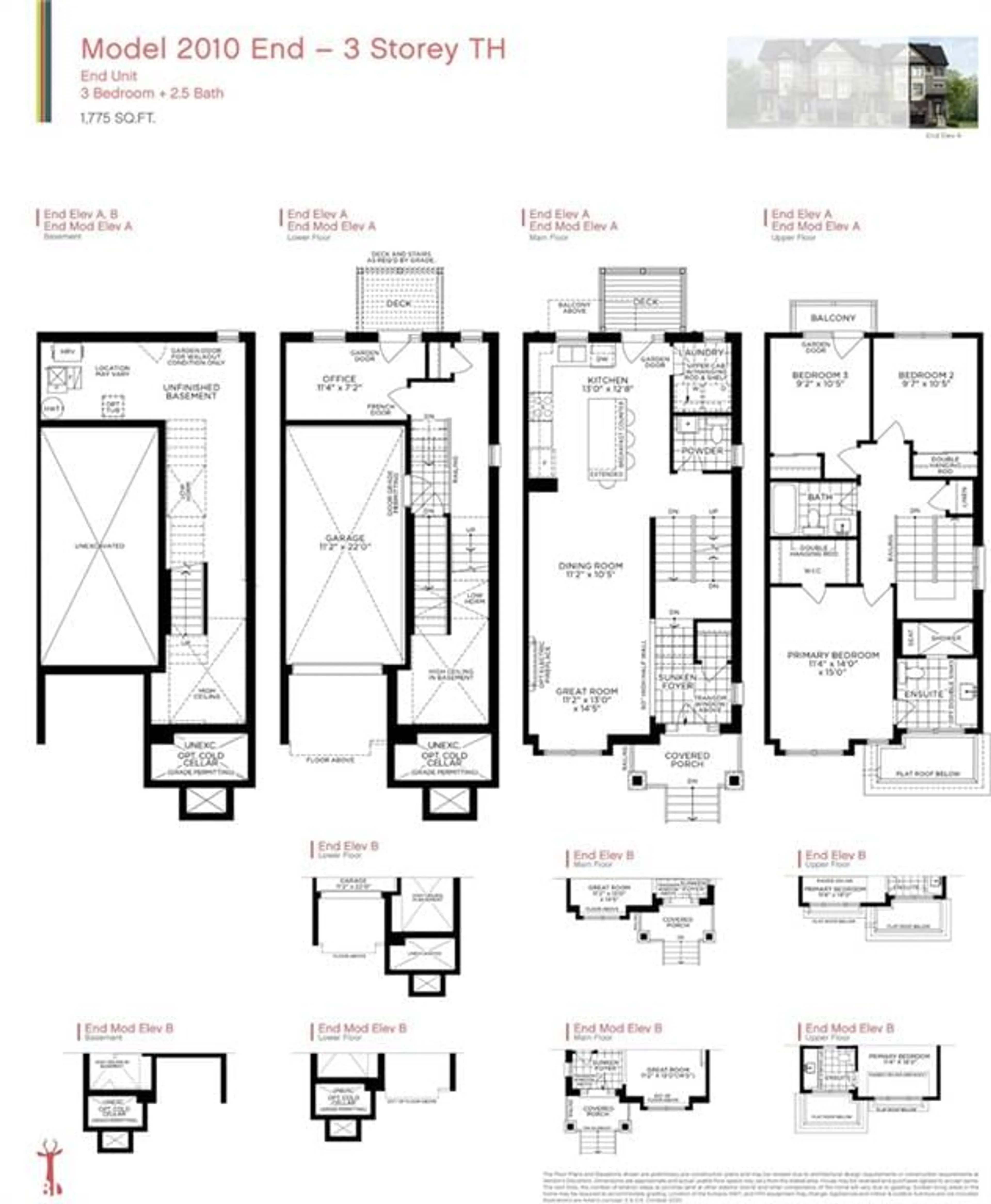 Floor plan for 38 Brandon Cres, Tottenham Ontario L0G 1W0