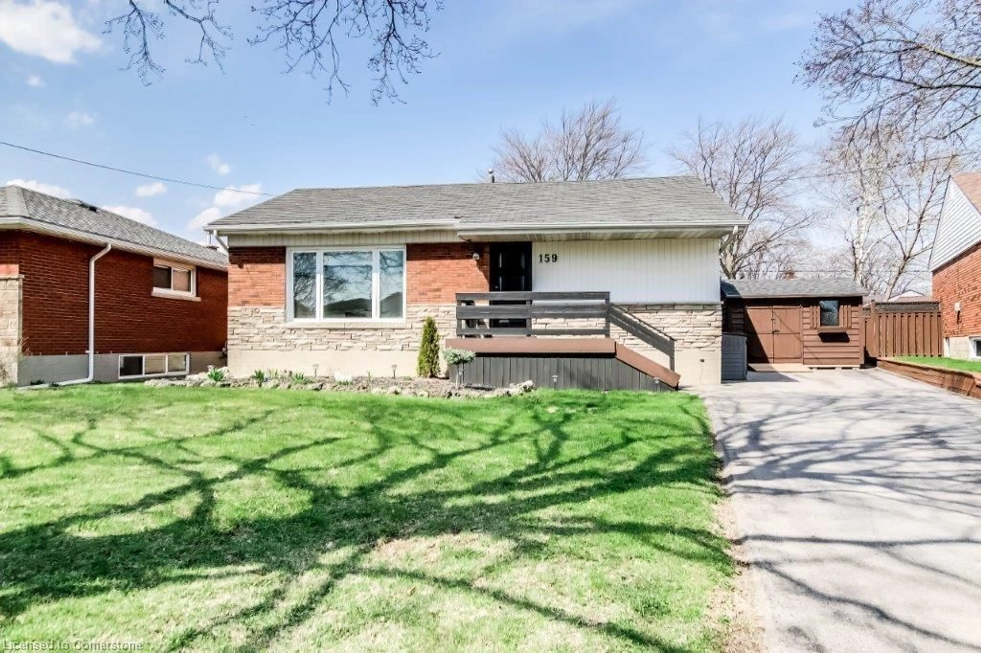Home with brick exterior material, street for 159 Wise Crt, Hamilton Ontario L8T 2M1