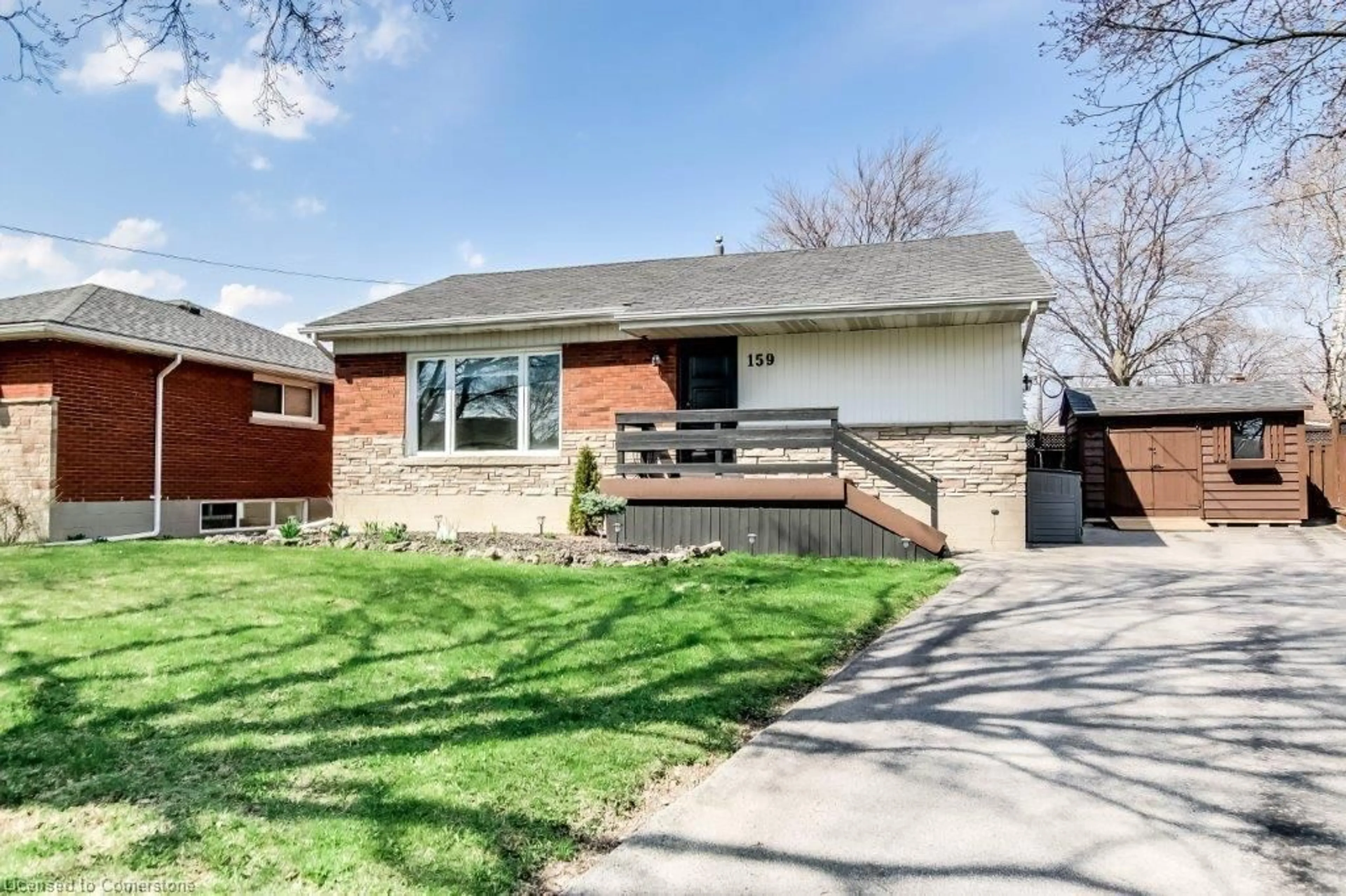 Home with brick exterior material, street for 159 Wise Crt, Hamilton Ontario L8T 2M1