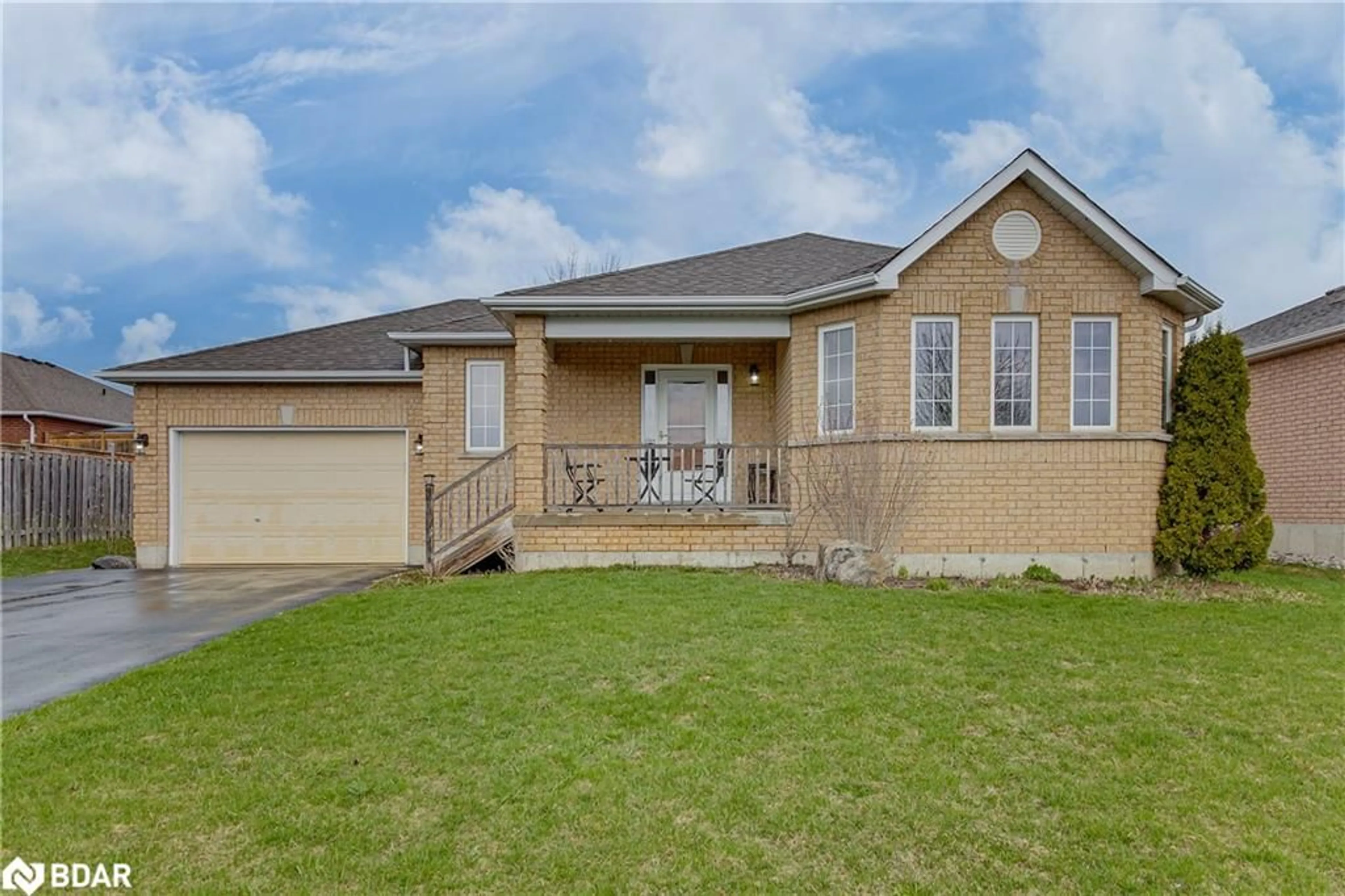 Home with brick exterior material, street for 6 Whitfield Crescent, Elmvale Ontario L0L 1P0