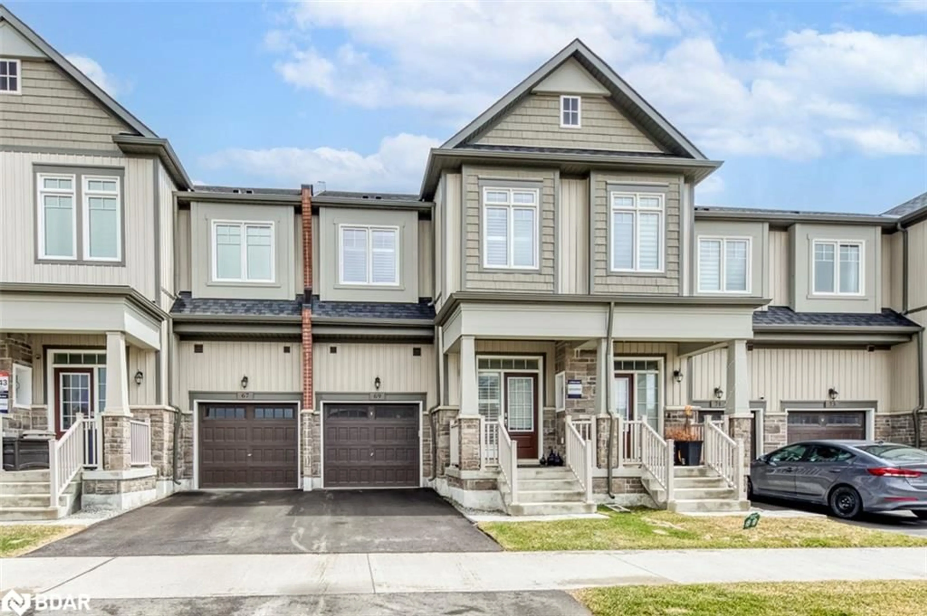 Home with brick exterior material, street for 69 Greer Street, Barrie Ontario L9J 0R5