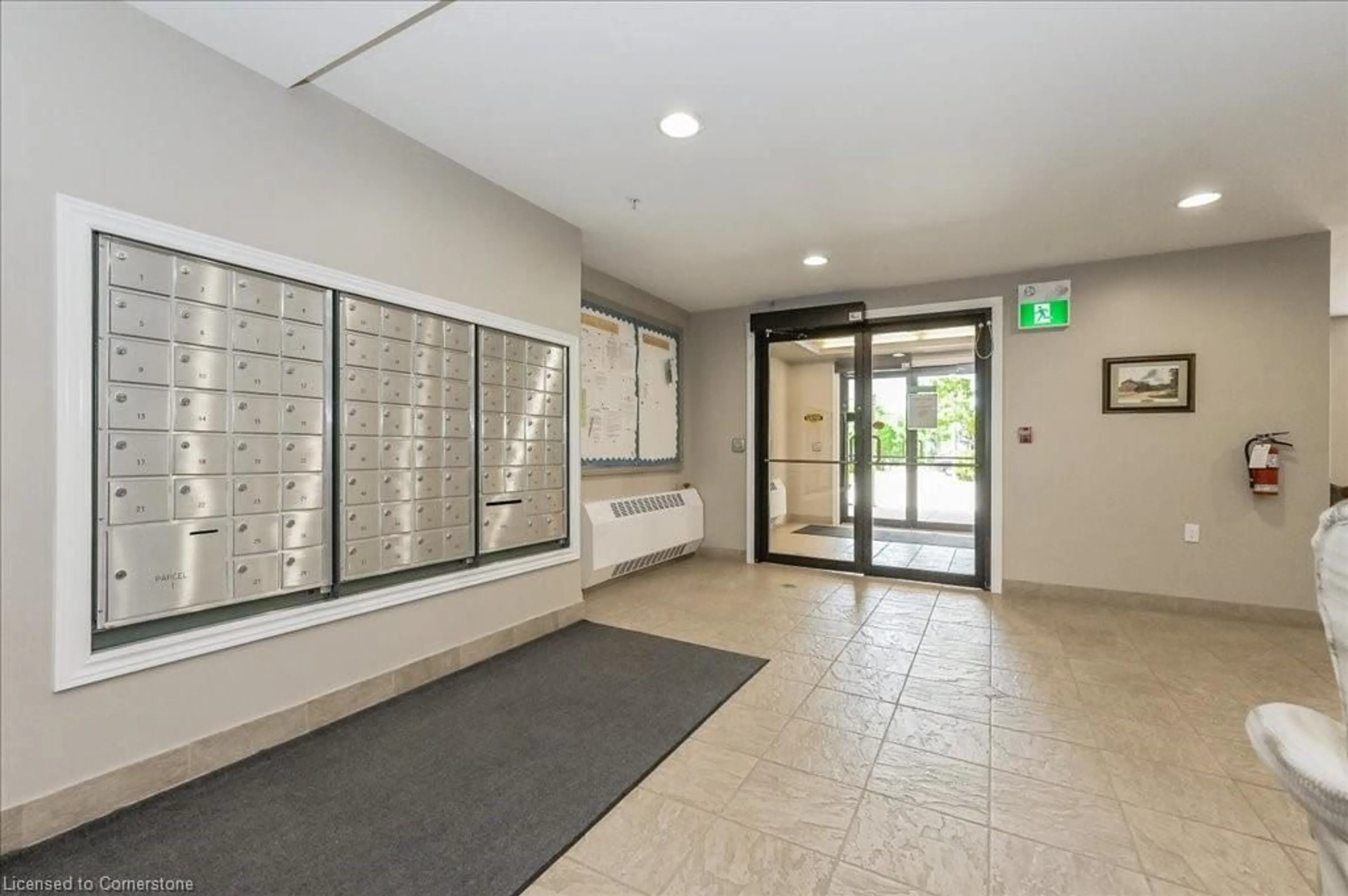 Indoor foyer for 20 Station Sq #308, Elora Ontario N0B 1S0