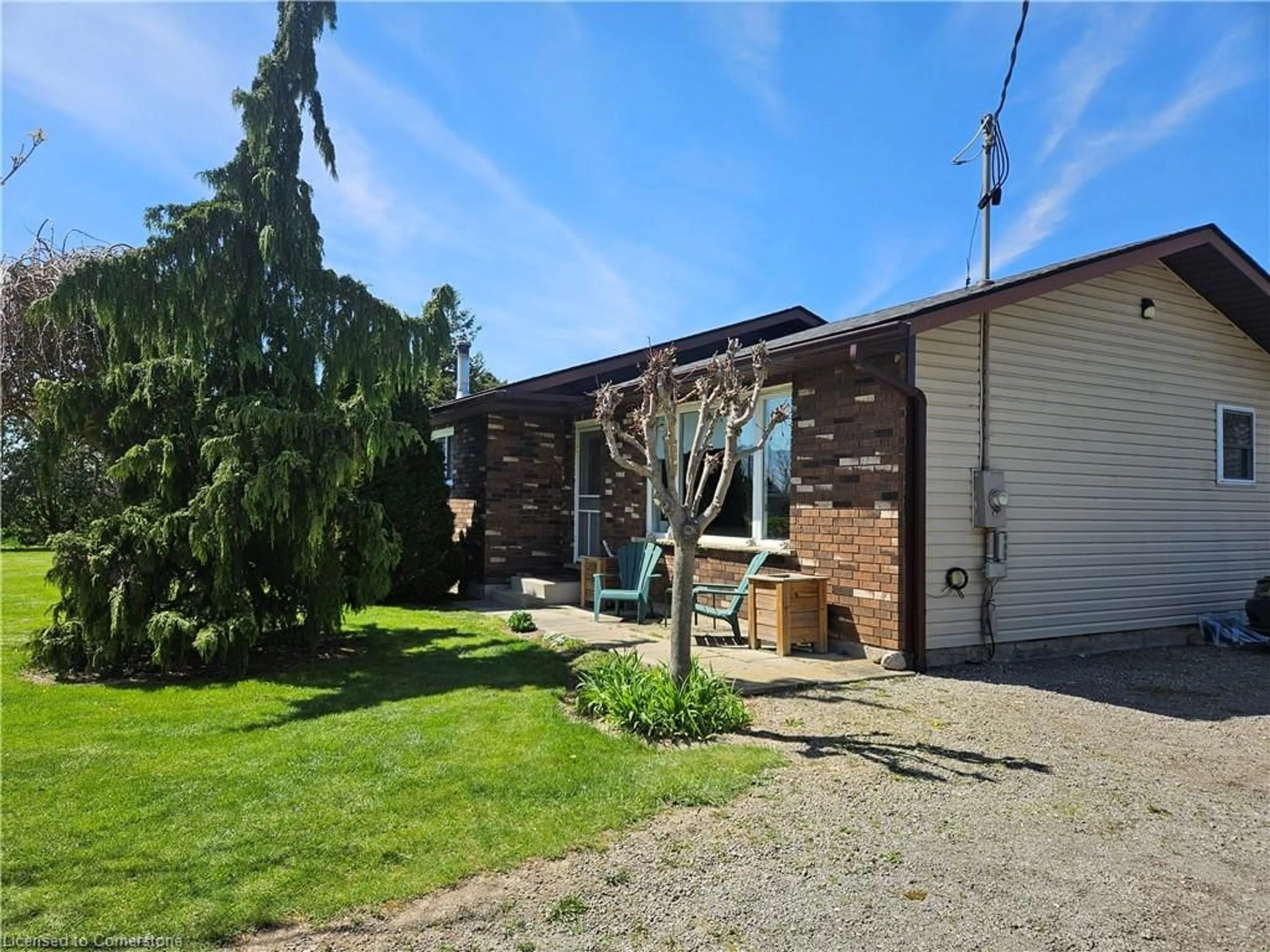 A pic from outside/outdoor area/front of a property/back of a property/a pic from drone, street for 1769 Concession 5 Rd, Waterford Ontario N0E 1Y0
